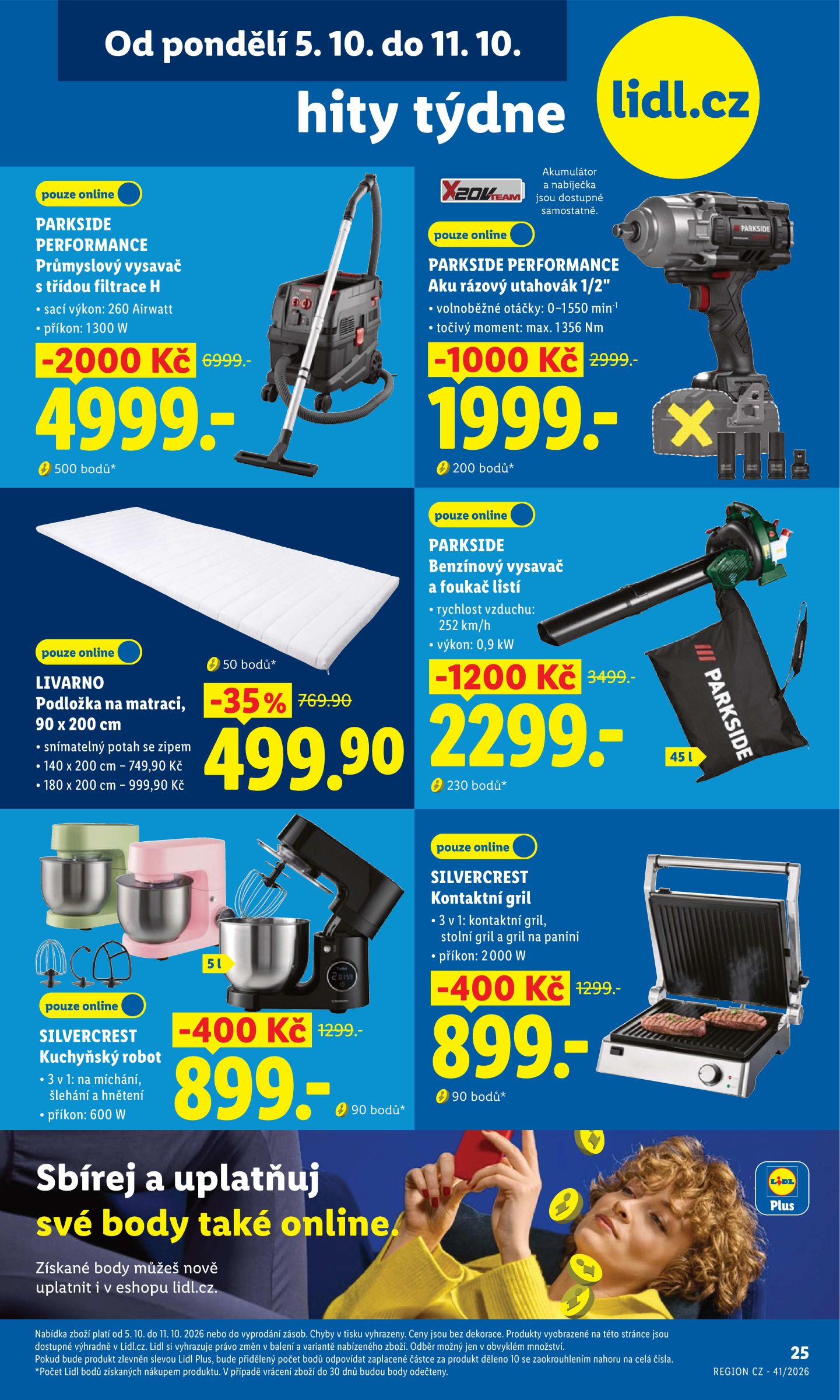 lidl - Lidl - Hity týdne leták na příští týden od pondělí 05.10.2026 do neděle 11.10.2026
