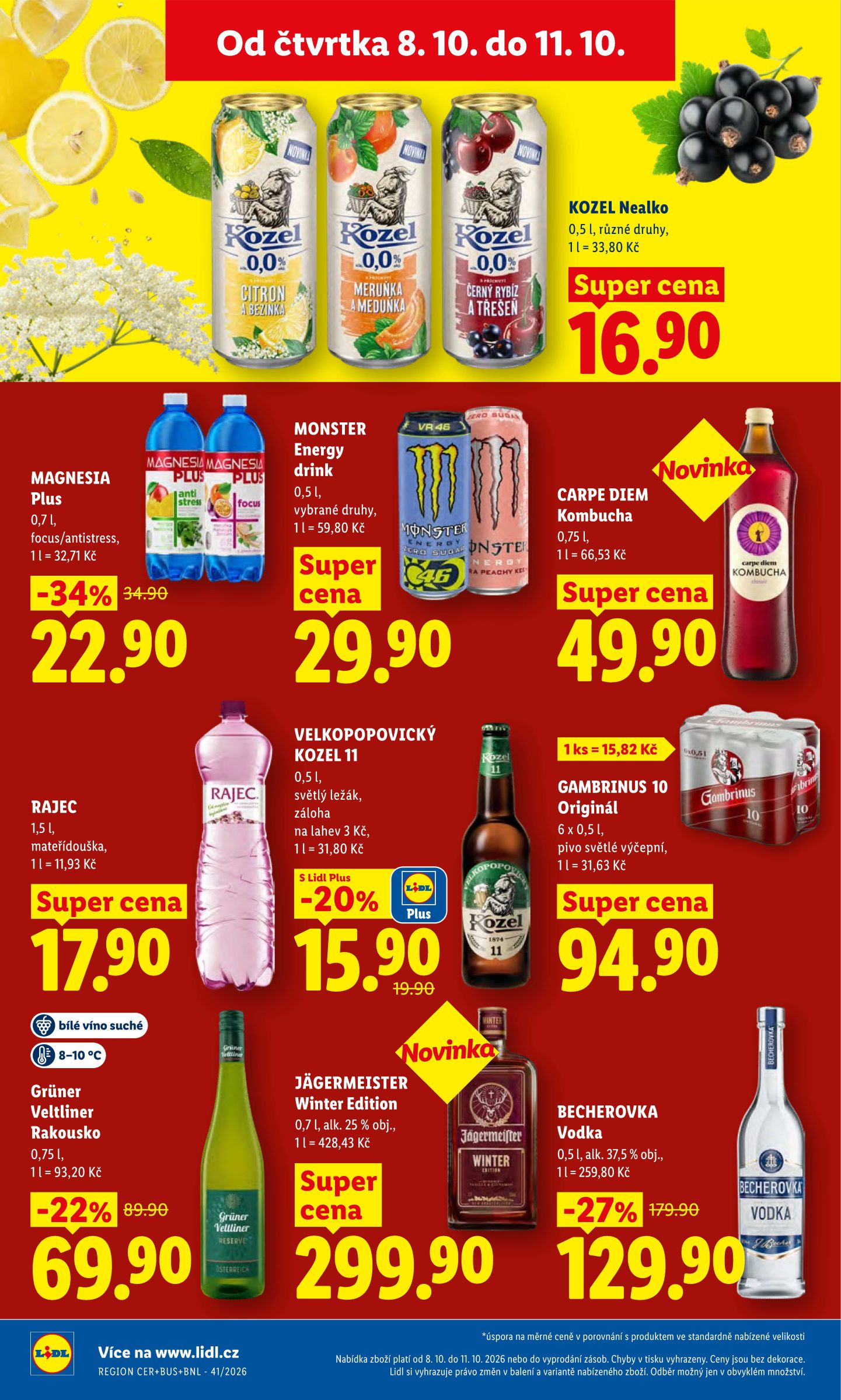 lidl - Lidl leták na příští týden od čtvrtka 08.10.2026 do neděle 11.10.2026 - page: 29