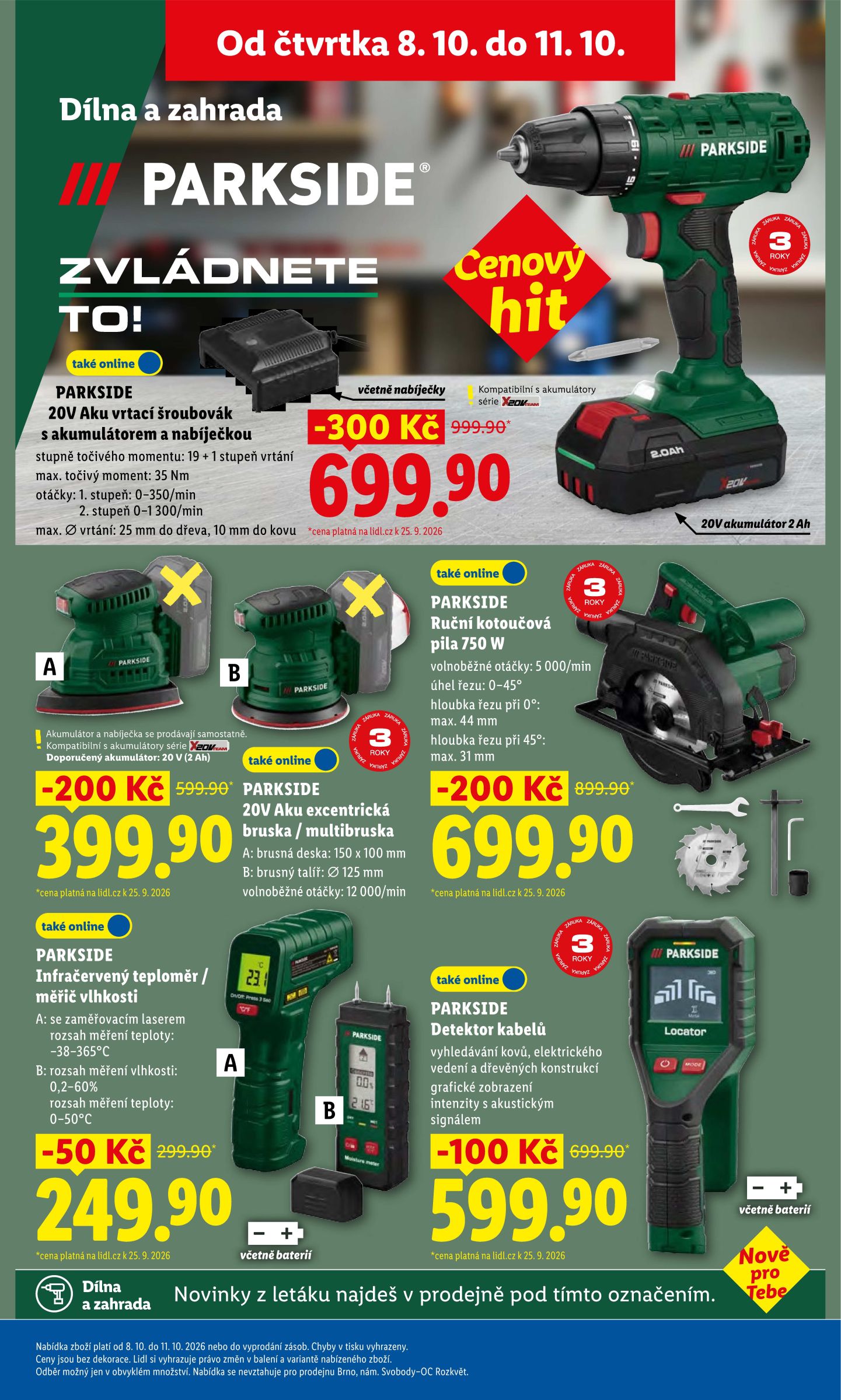 lidl - Lidl leták na příští týden od čtvrtka 08.10.2026 do neděle 11.10.2026 - page: 37
