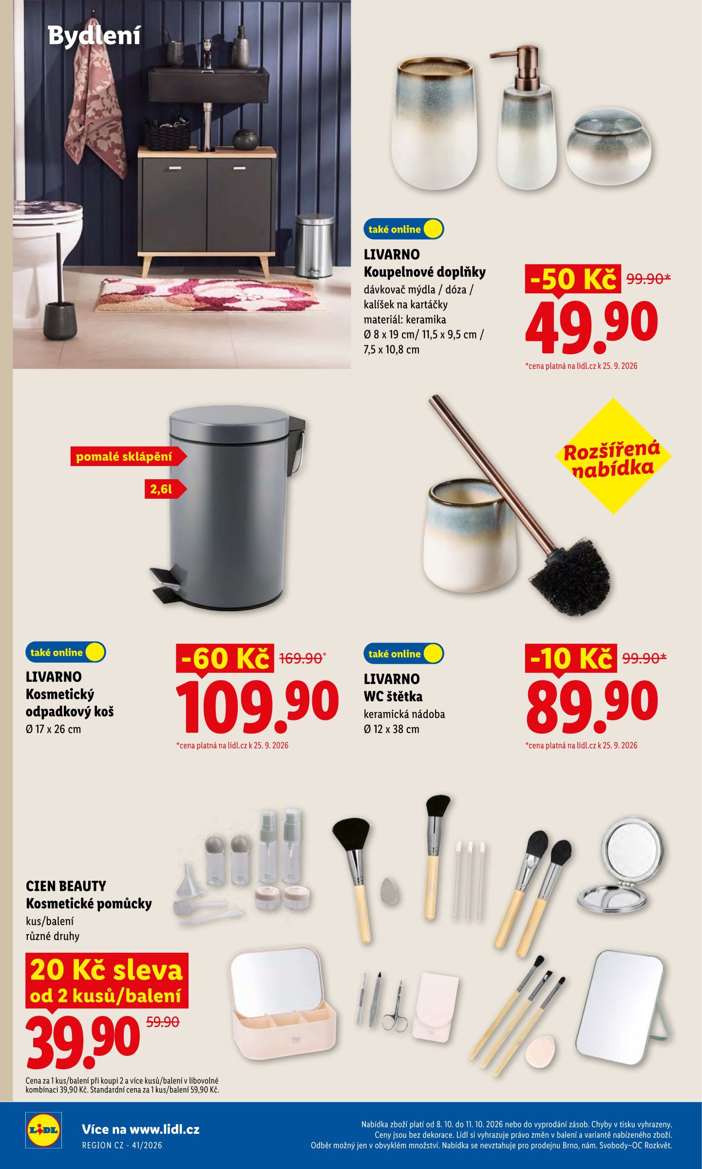 lidl - Lidl leták na příští týden od čtvrtka 08.10.2026 do neděle 11.10.2026 - page: 42
