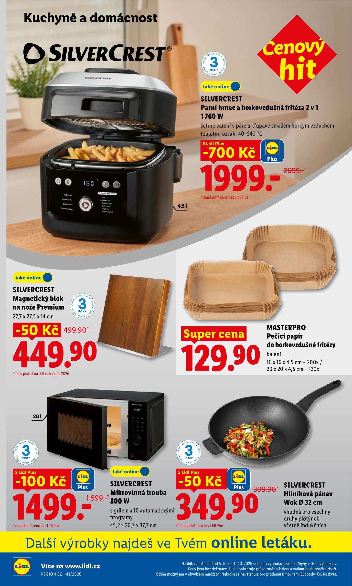 lidl - Lidl - Spotřební zboží leták na příští týden od pondělí 05.10.2026 do neděle 11.10.2026 - page: 4