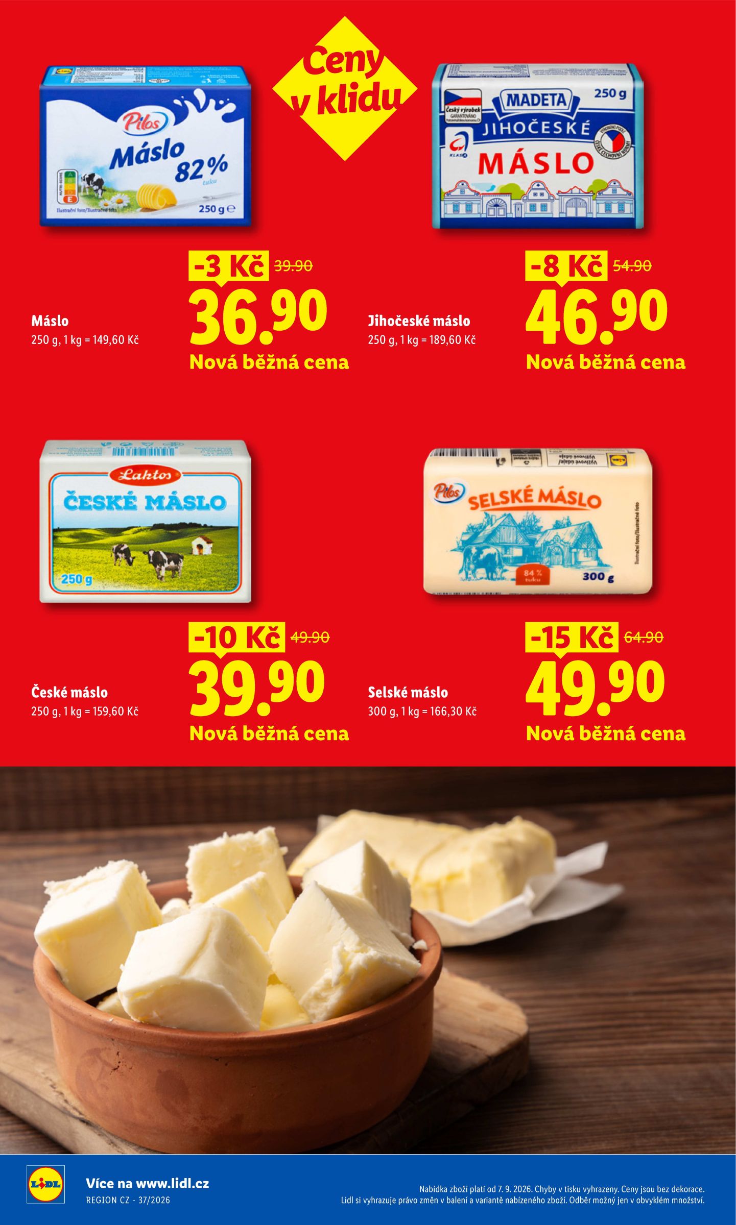 lidl - Aktuální Lidl - Ceny v klidu leták platný od pondělí 07.09.2026 do pondělí 30.11.2026 - page: 22