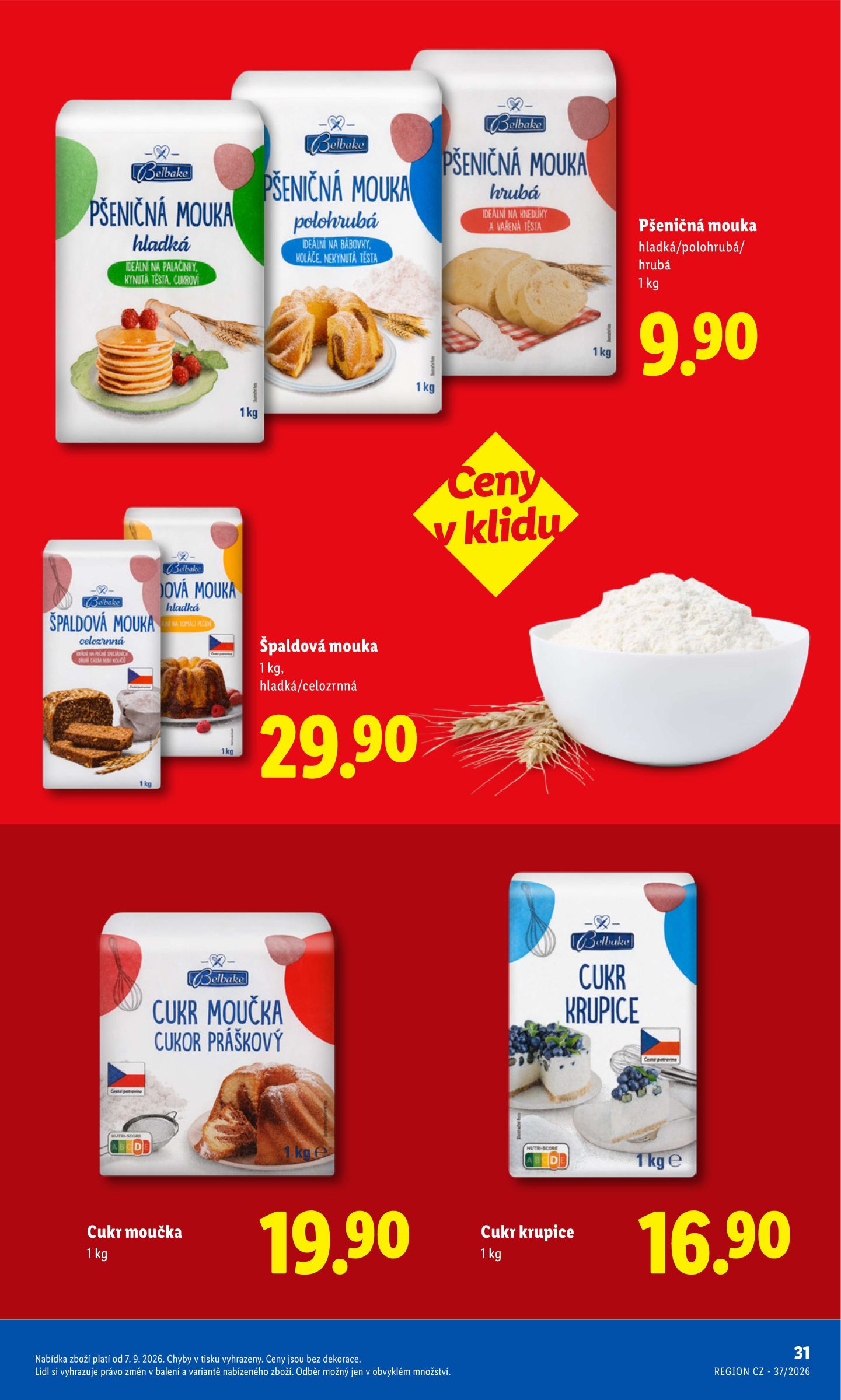lidl - Aktuální Lidl - Ceny v klidu leták platný od pondělí 07.09.2026 do pondělí 30.11.2026 - page: 31
