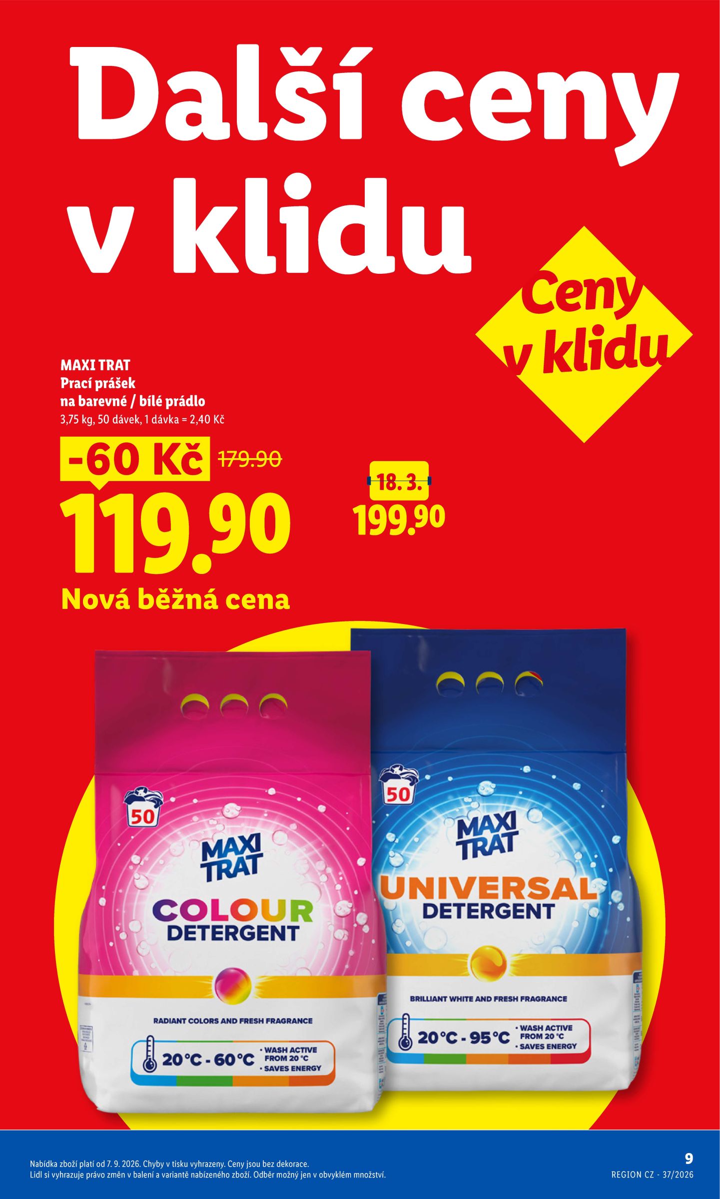 lidl - Aktuální Lidl - Ceny v klidu leták platný od pondělí 07.09.2026 do pondělí 30.11.2026 - page: 9