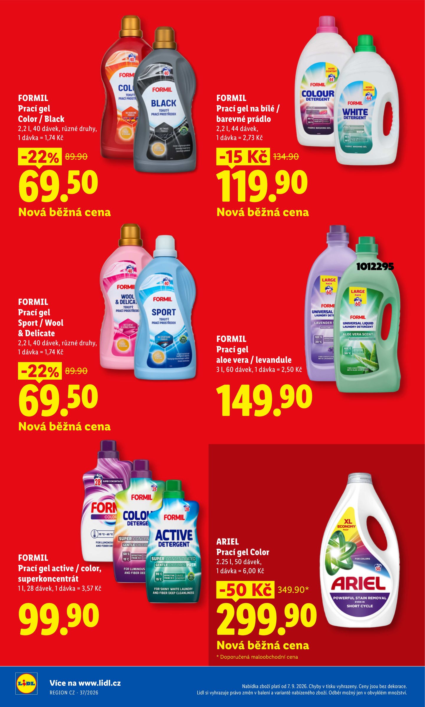 lidl - Aktuální Lidl - Ceny v klidu leták platný od pondělí 07.09.2026 do pondělí 30.11.2026 - page: 6
