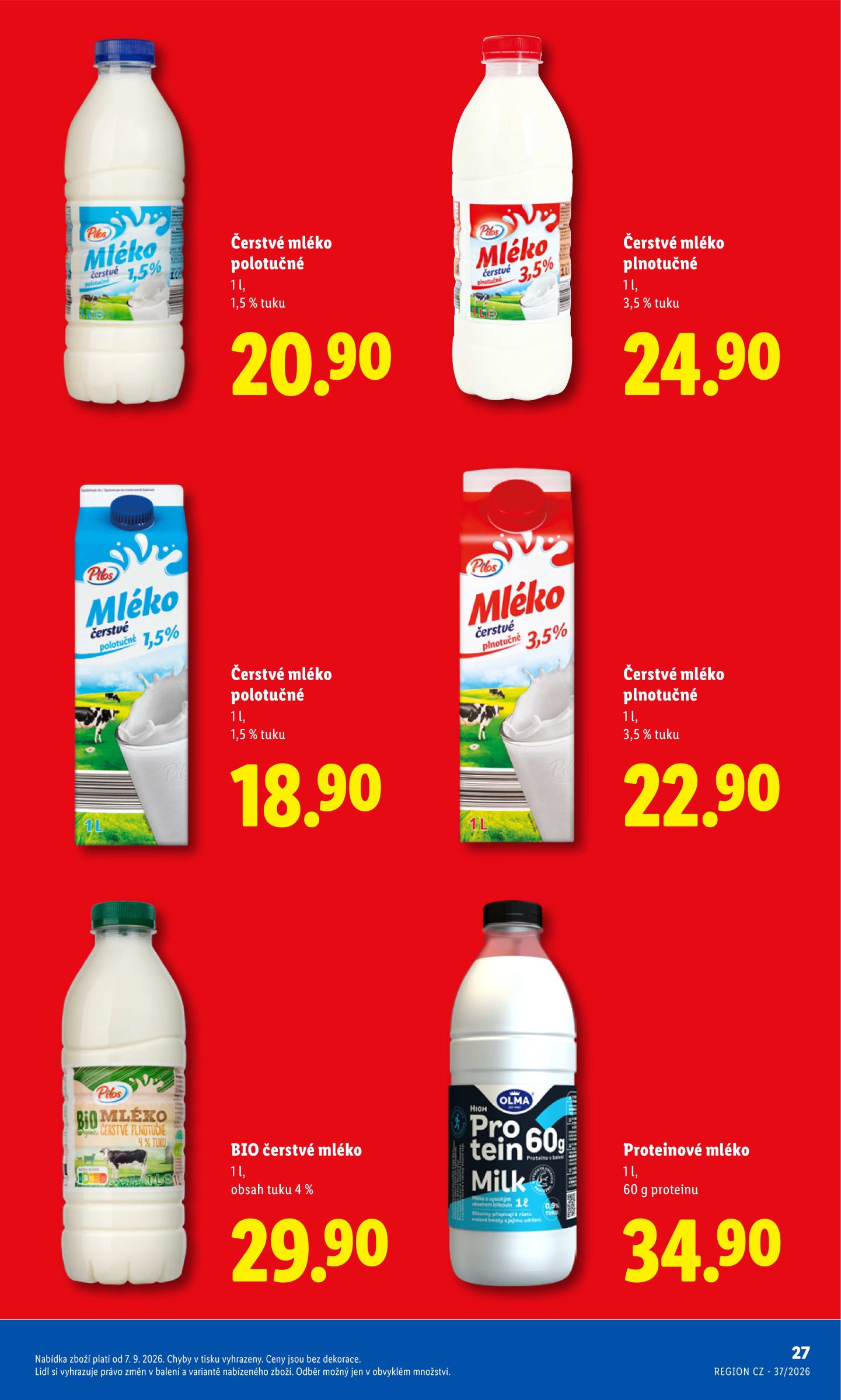 lidl - Aktuální Lidl - Ceny v klidu leták platný od pondělí 07.09.2026 do pondělí 30.11.2026 - page: 27