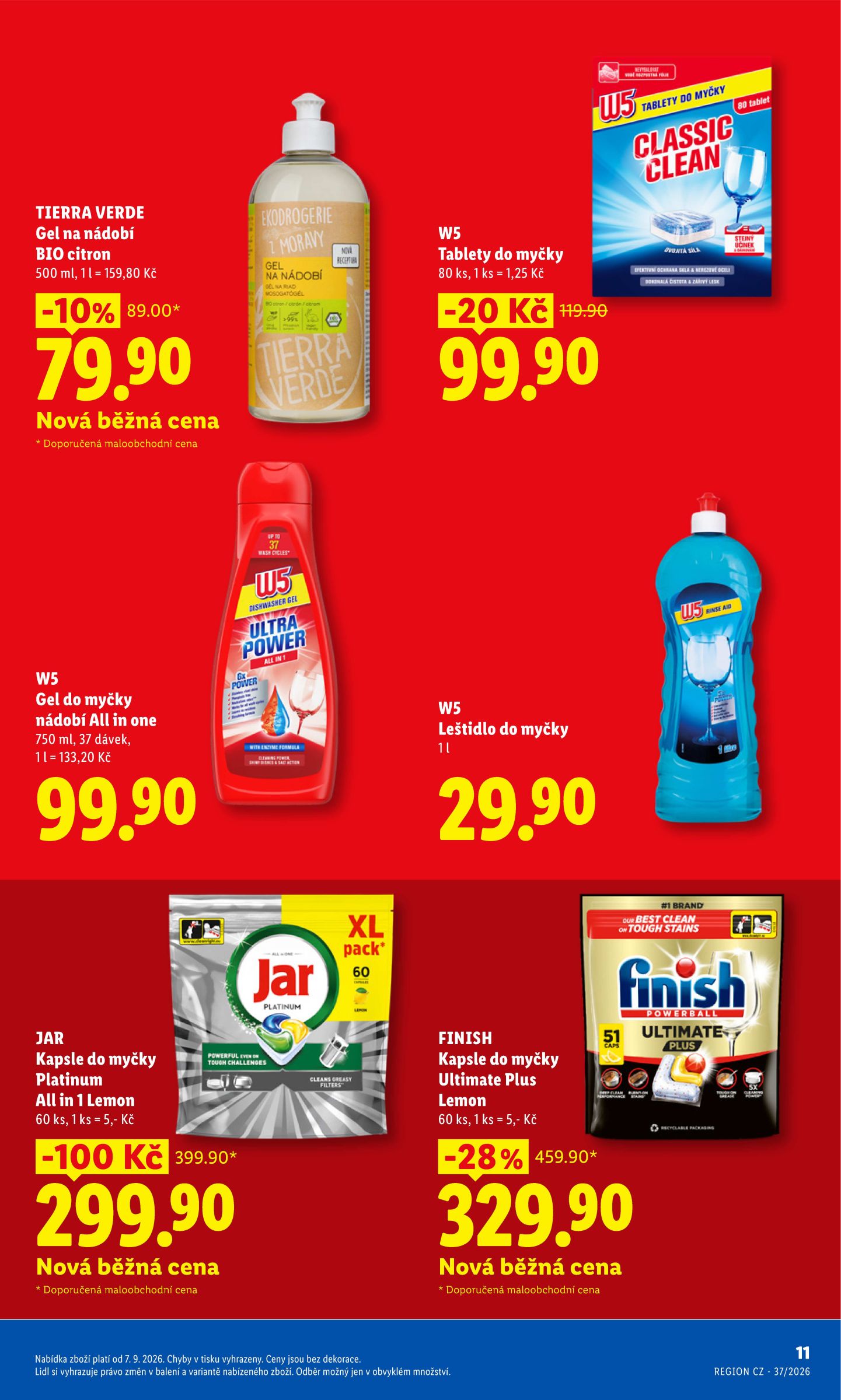 lidl - Aktuální Lidl - Ceny v klidu leták platný od pondělí 07.09.2026 do pondělí 30.11.2026 - page: 11