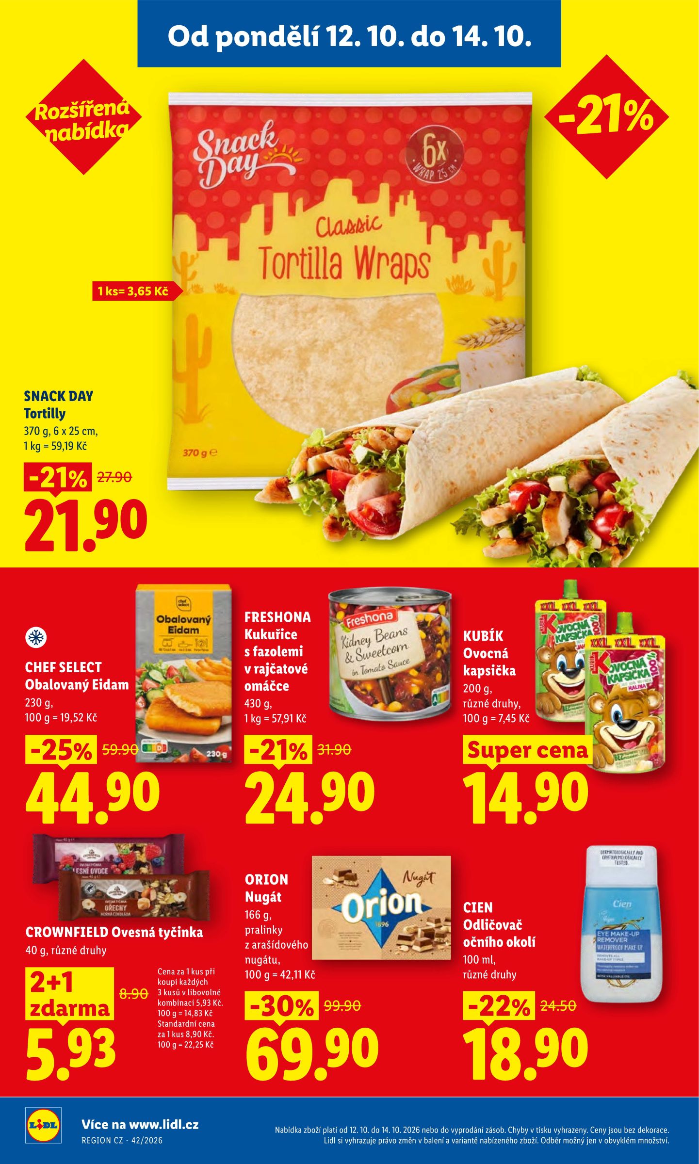 lidl - Lidl leták na příští týden od pondělí 12.10.2026 do středy 14.10.2026 - page: 33