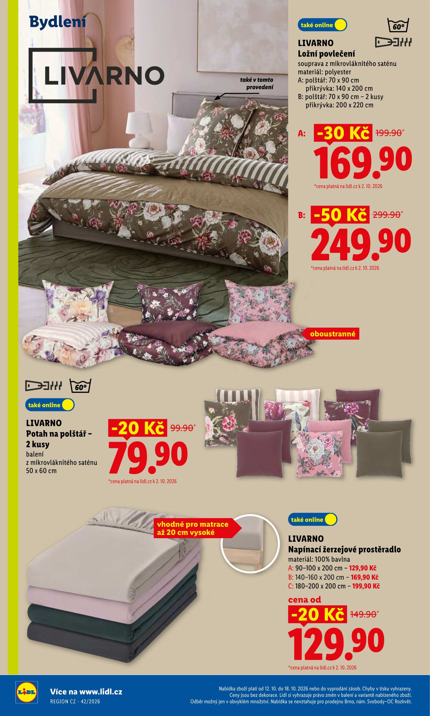 lidl - Lidl leták na příští týden od pondělí 12.10.2026 do středy 14.10.2026 - page: 42