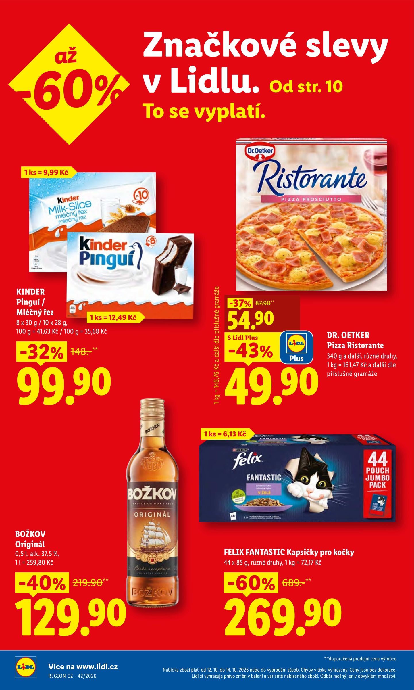 lidl - Lidl leták na příští týden od pondělí 12.10.2026 do středy 14.10.2026 - page: 2