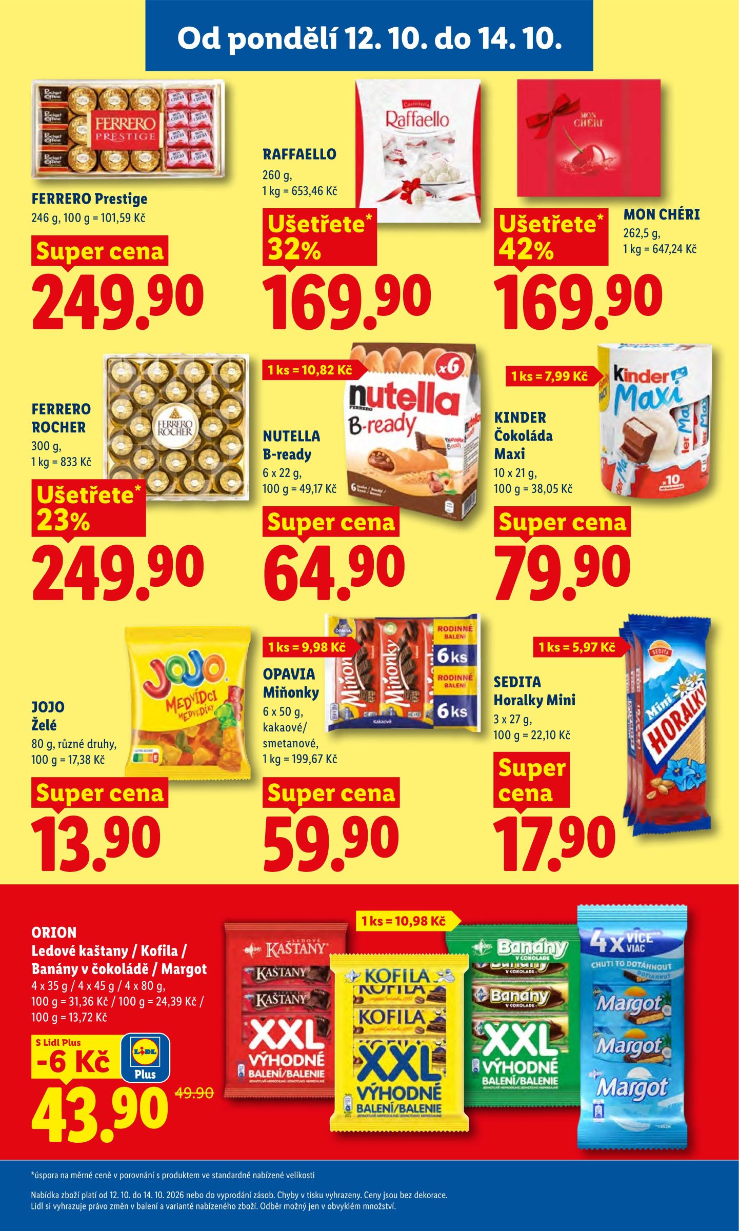 lidl - Lidl leták na příští týden od pondělí 12.10.2026 do středy 14.10.2026 - page: 23
