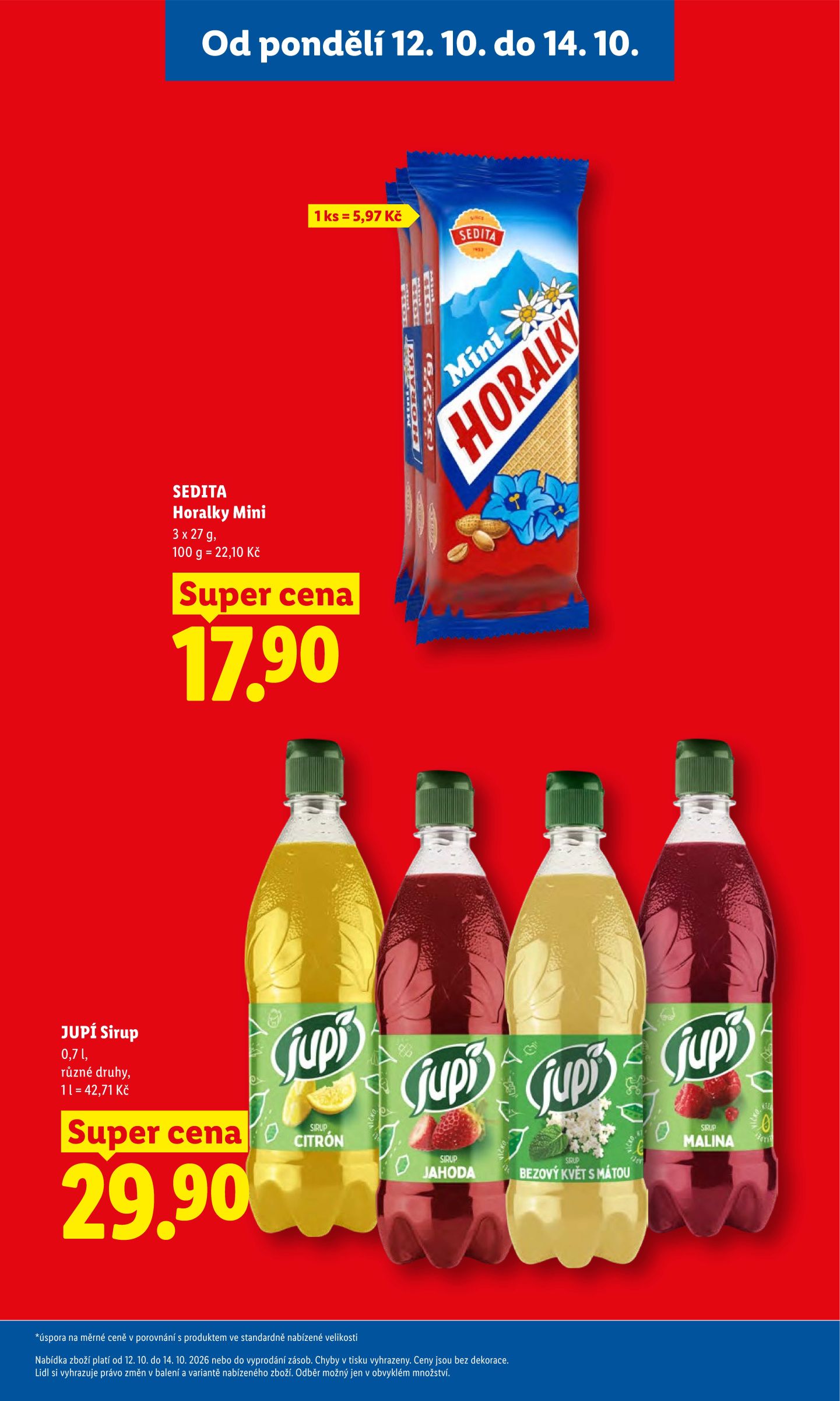 lidl - Lidl leták na příští týden od pondělí 12.10.2026 do středy 14.10.2026 - page: 7
