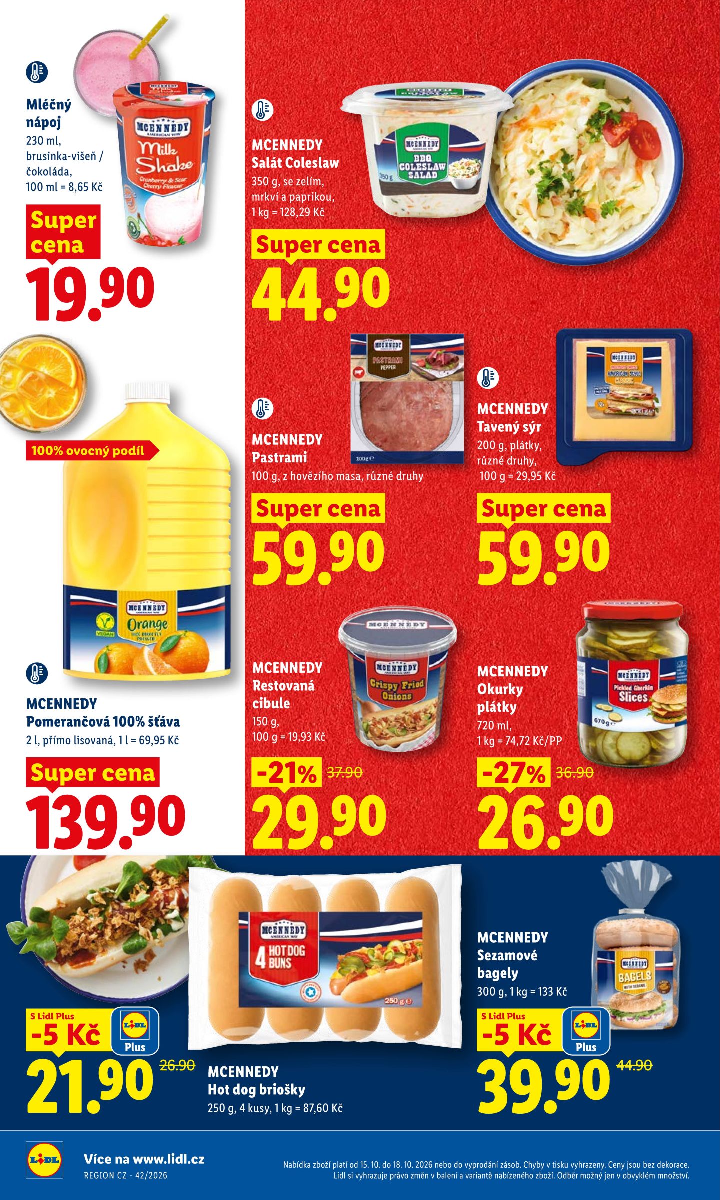 lidl - Lidl leták na příští týden od čtvrtka 15.10.2026 do neděle 18.10.2026 - page: 18