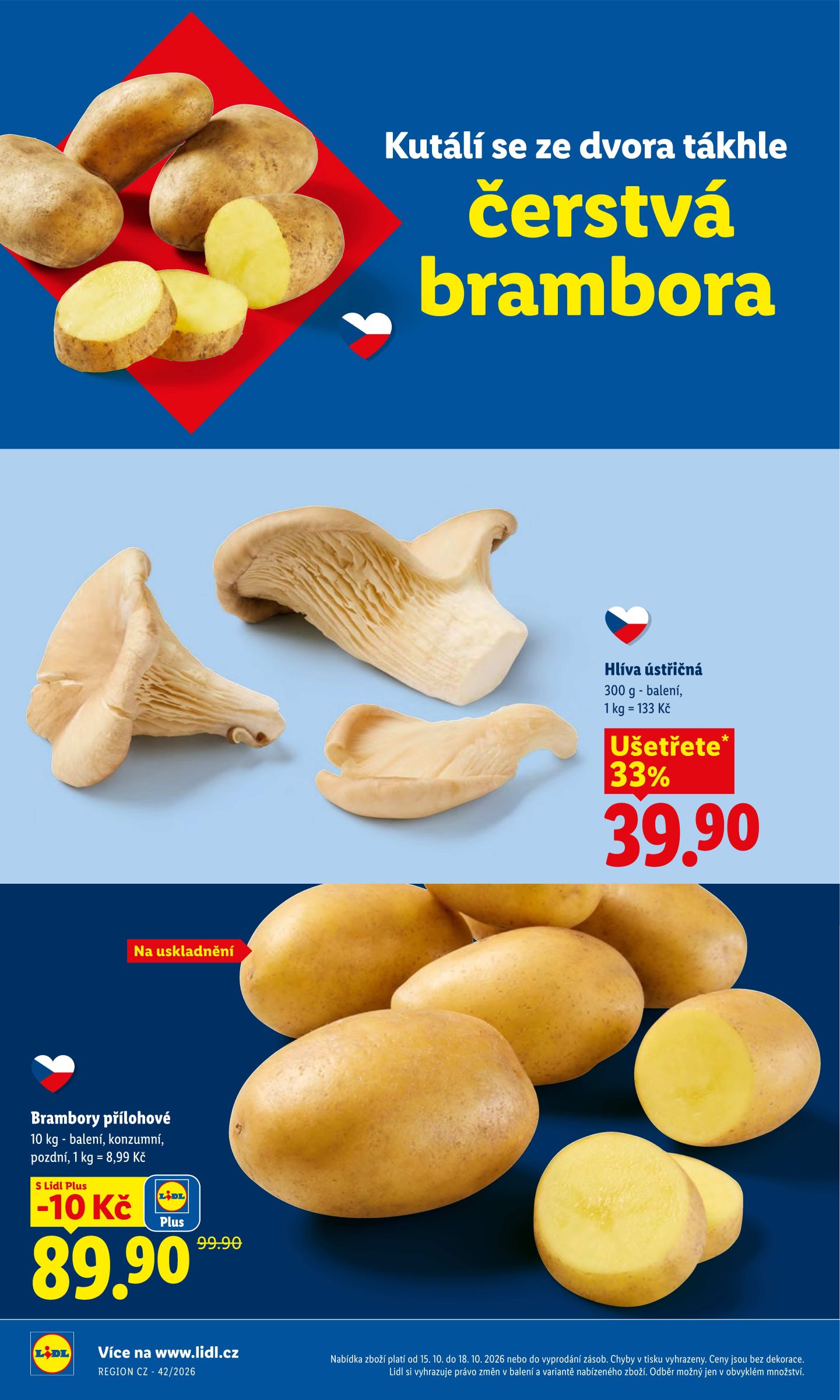 lidl - Lidl leták na příští týden od čtvrtka 15.10.2026 do neděle 18.10.2026 - page: 10