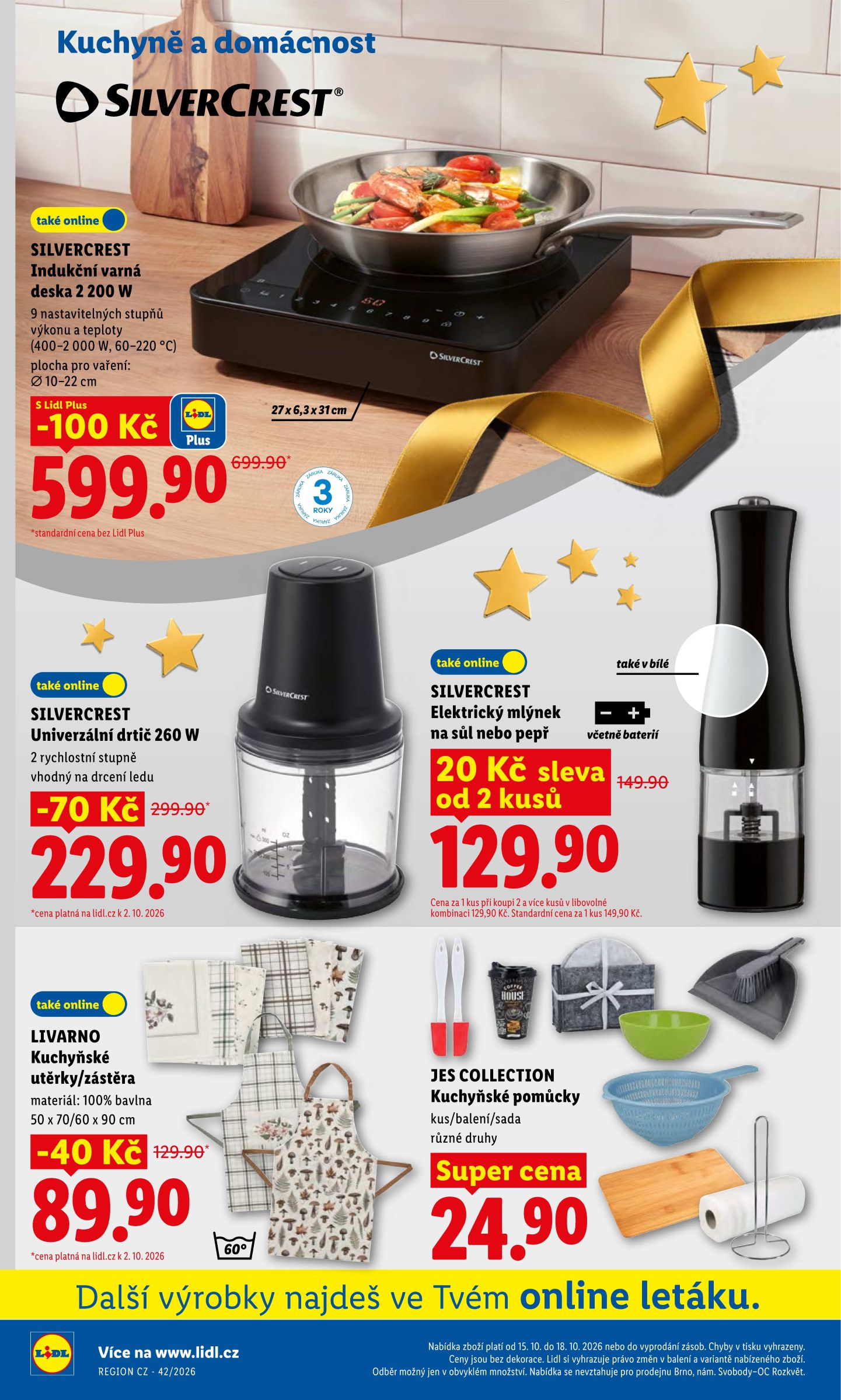 lidl - Lidl leták na příští týden od čtvrtka 15.10.2026 do neděle 18.10.2026 - page: 44