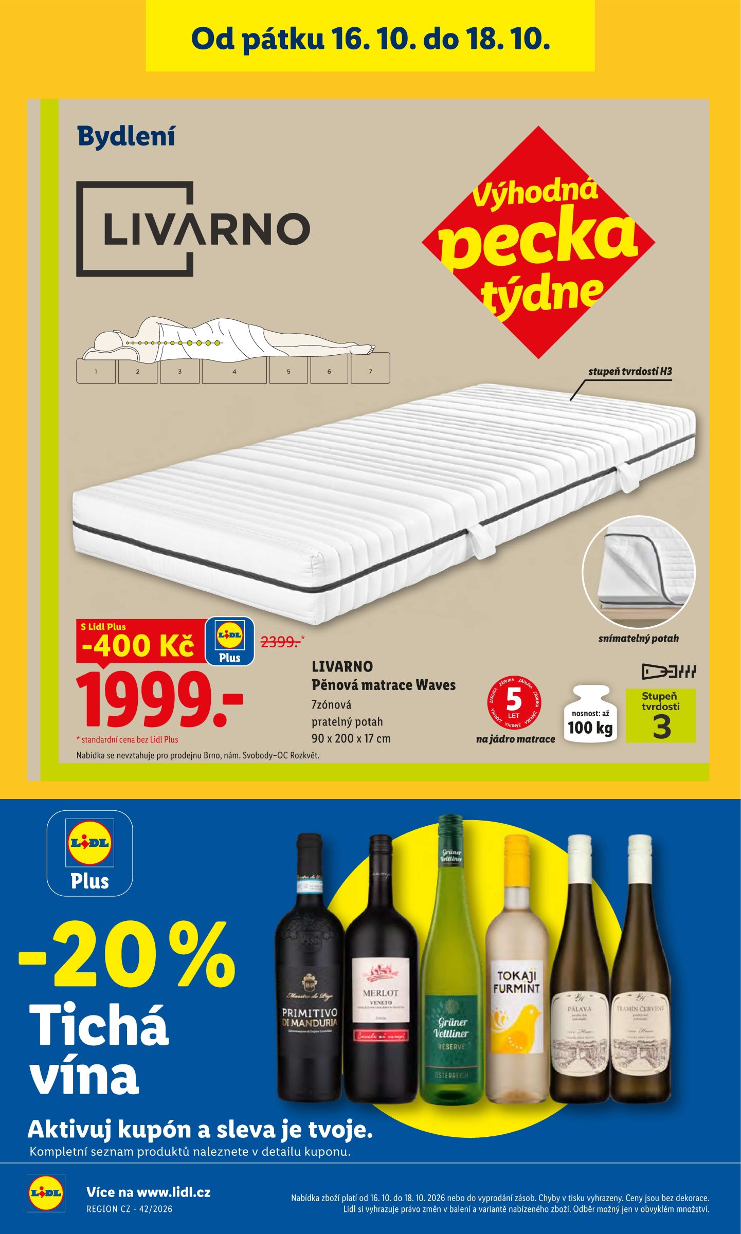 lidl - Lidl leták na příští týden od čtvrtka 15.10.2026 do neděle 18.10.2026 - page: 50