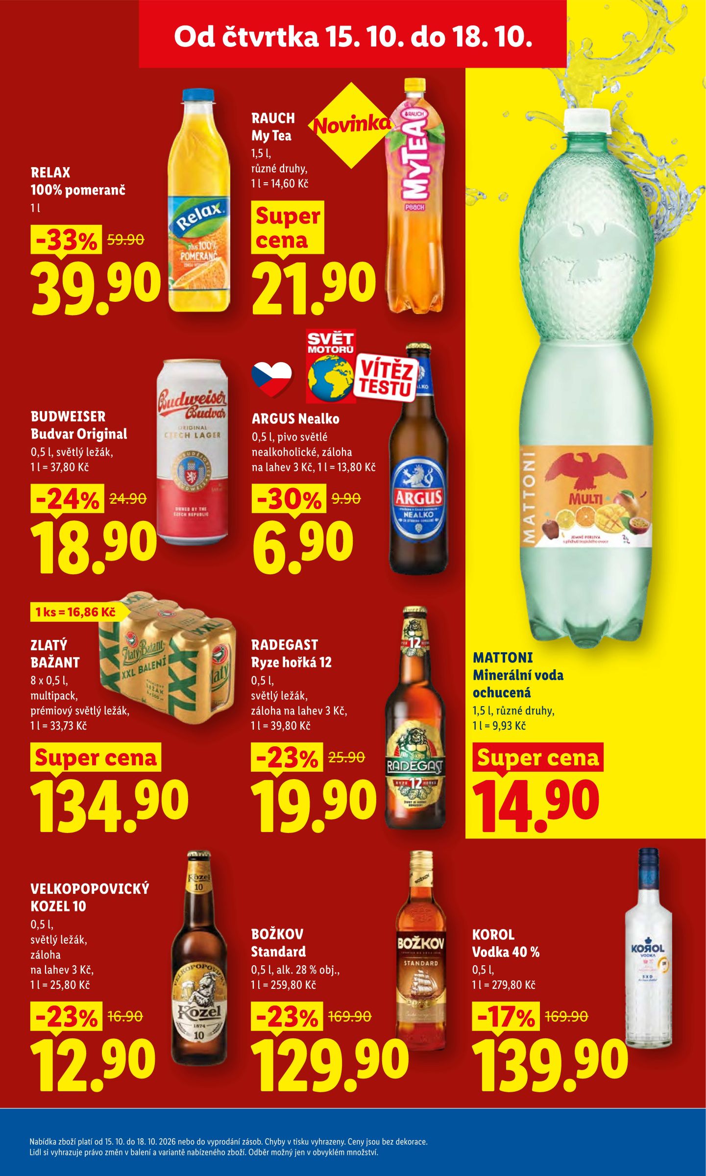lidl - Lidl leták na příští týden od čtvrtka 15.10.2026 do neděle 18.10.2026 - page: 26