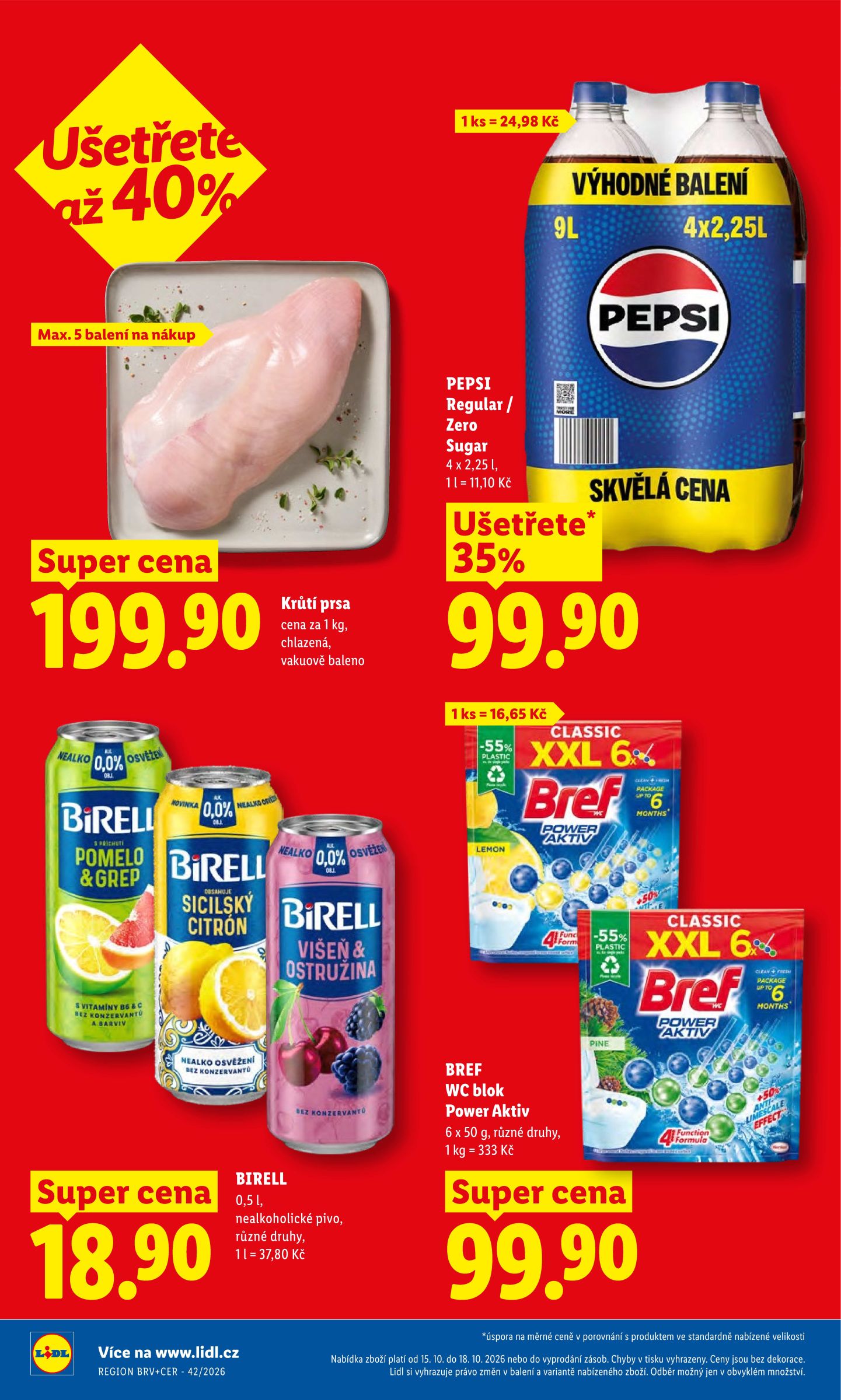 lidl - Lidl leták na příští týden od čtvrtka 15.10.2026 do neděle 18.10.2026 - page: 2