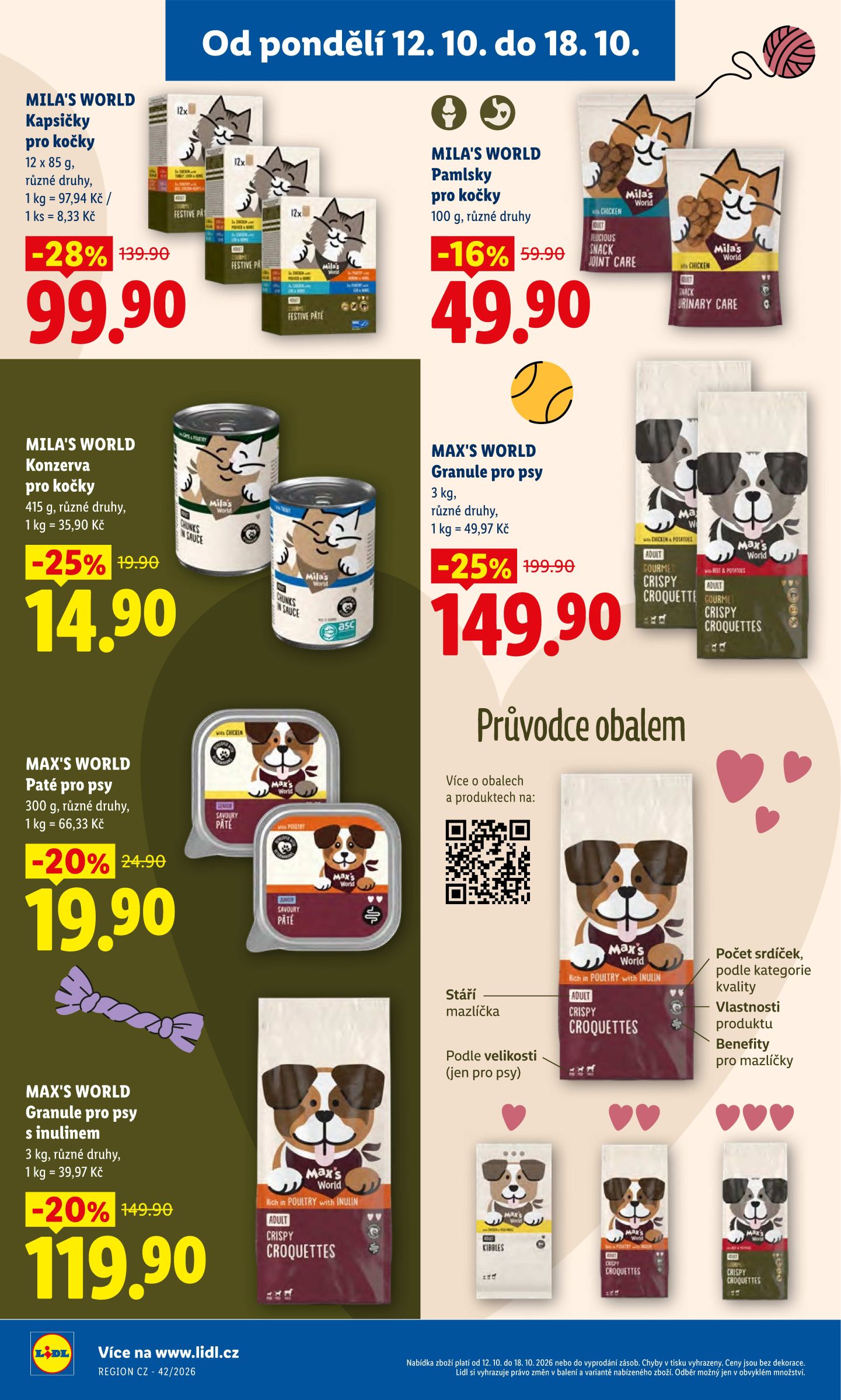 lidl - Lidl - Max & Mila's World leták na příští týden od pondělí 12.10.2026 do neděle 18.10.2026 - page: 4