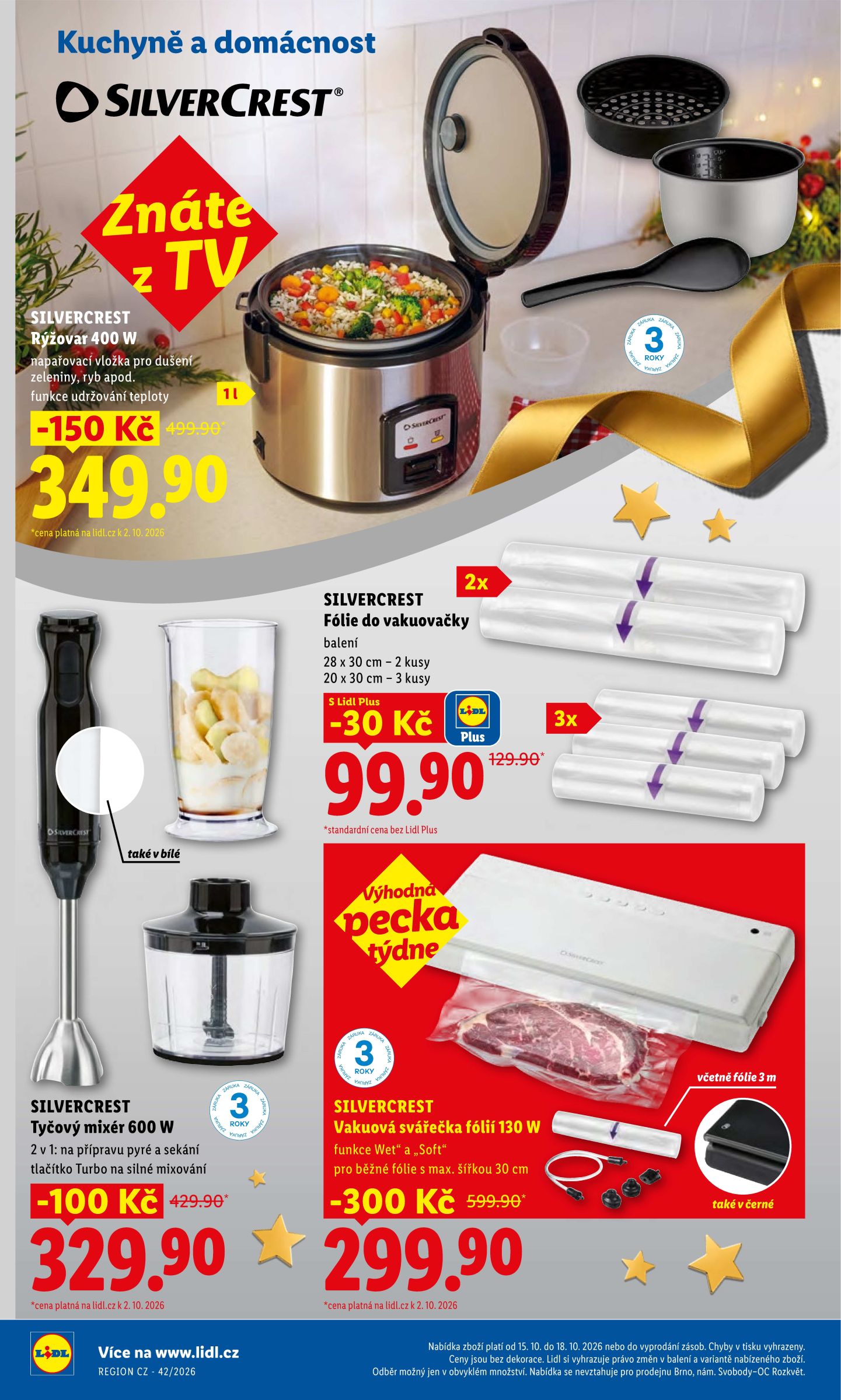 lidl - Lidl - Spotřební zboží leták na příští týden od pondělí 12.10.2026 do neděle 18.10.2026 - page: 22