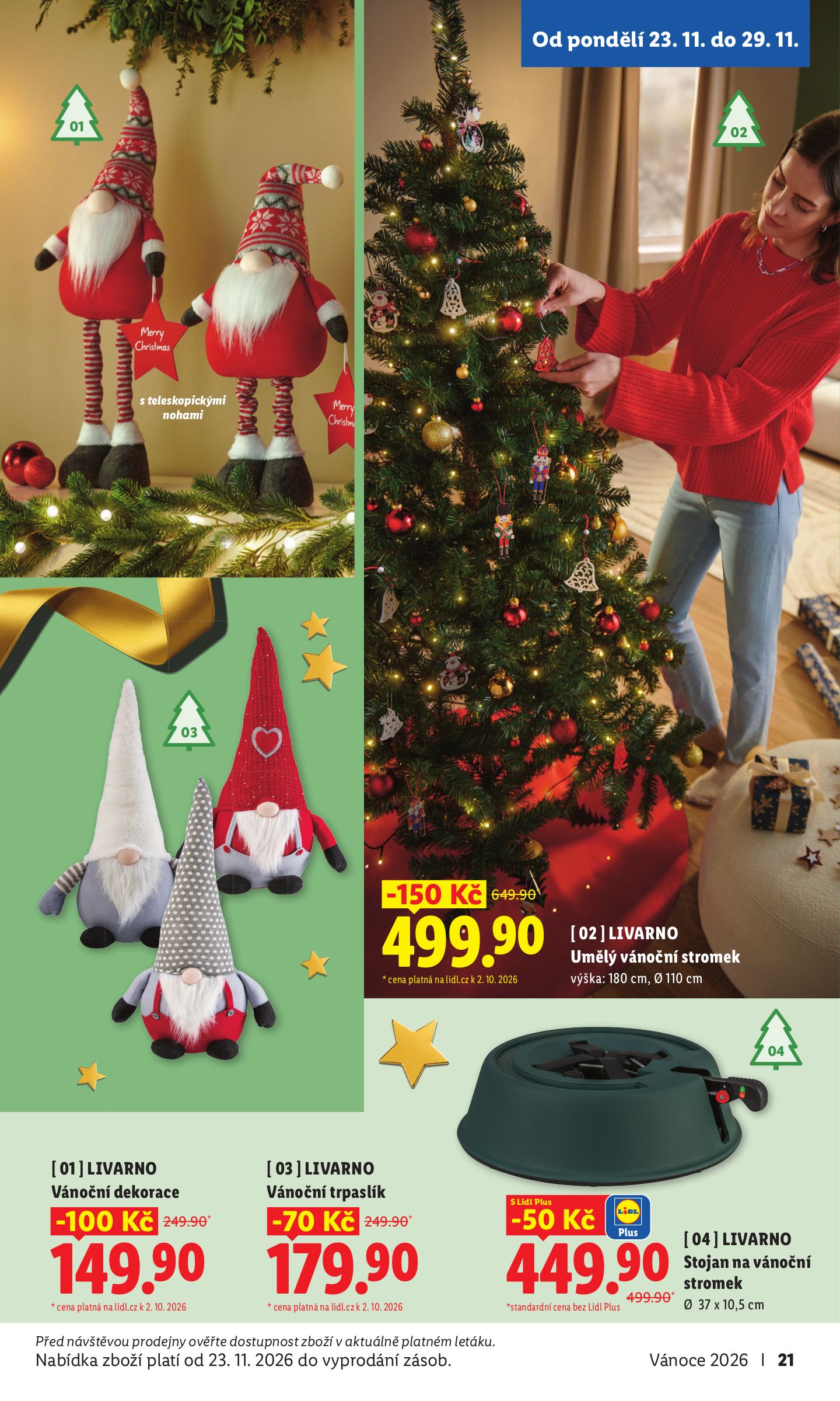 lidl - Lidl - Vánoční inspirace leták na příští týden od pondělí 19.10.2026 do neděle 20.12.2026 - page: 21