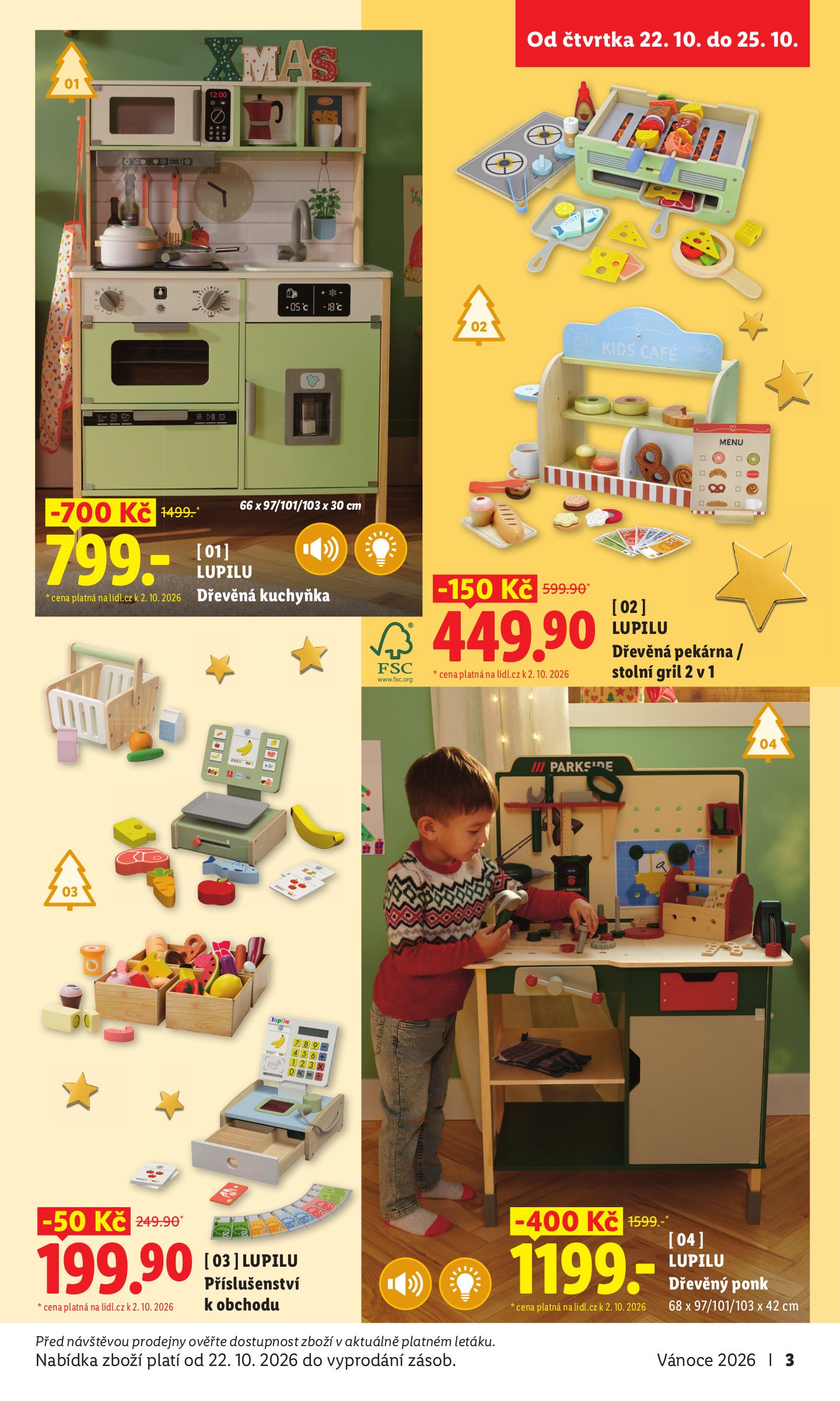 lidl - Lidl - Vánoční inspirace leták na příští týden od pondělí 19.10.2026 do neděle 20.12.2026 - page: 3