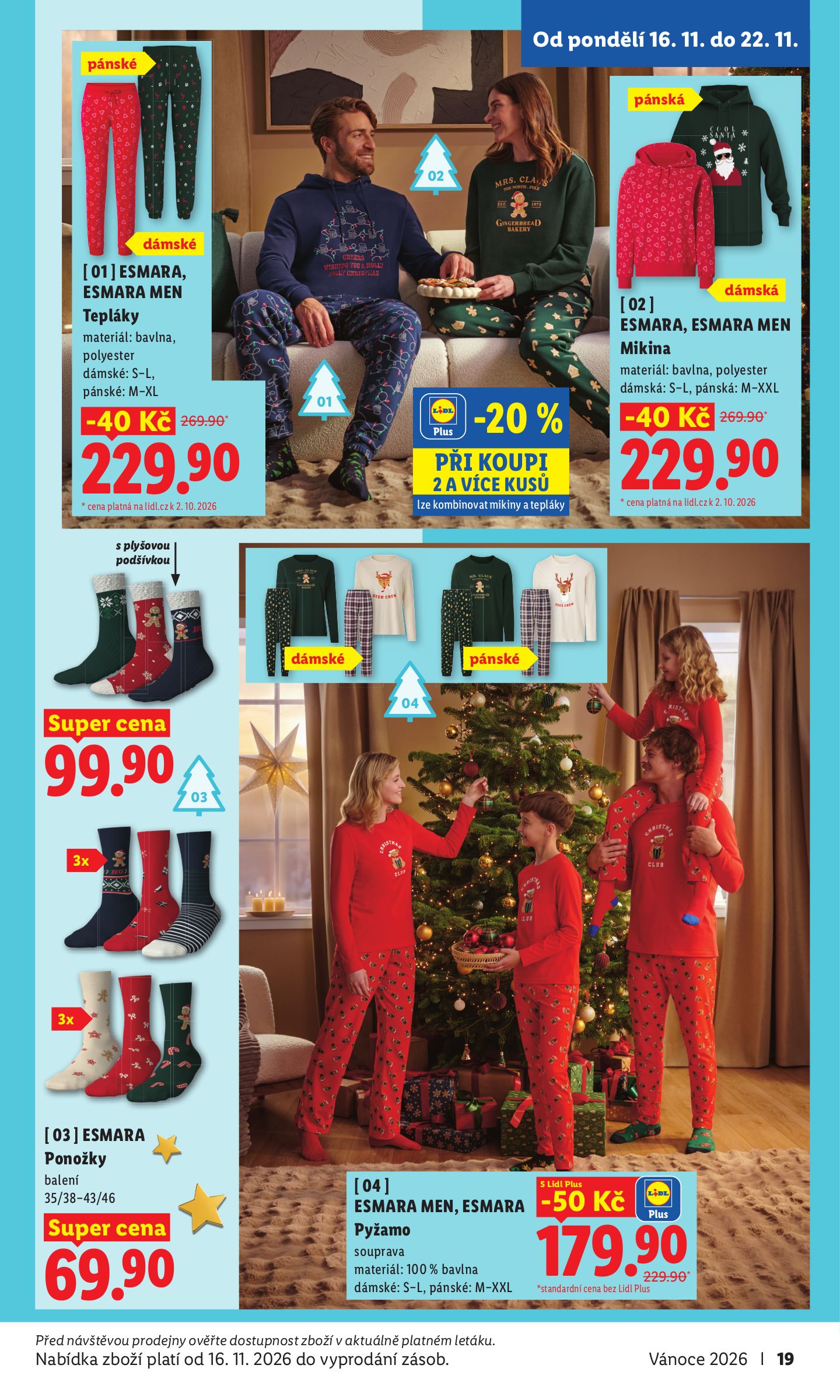 lidl - Lidl - Vánoční inspirace leták na příští týden od pondělí 19.10.2026 do neděle 20.12.2026 - page: 19