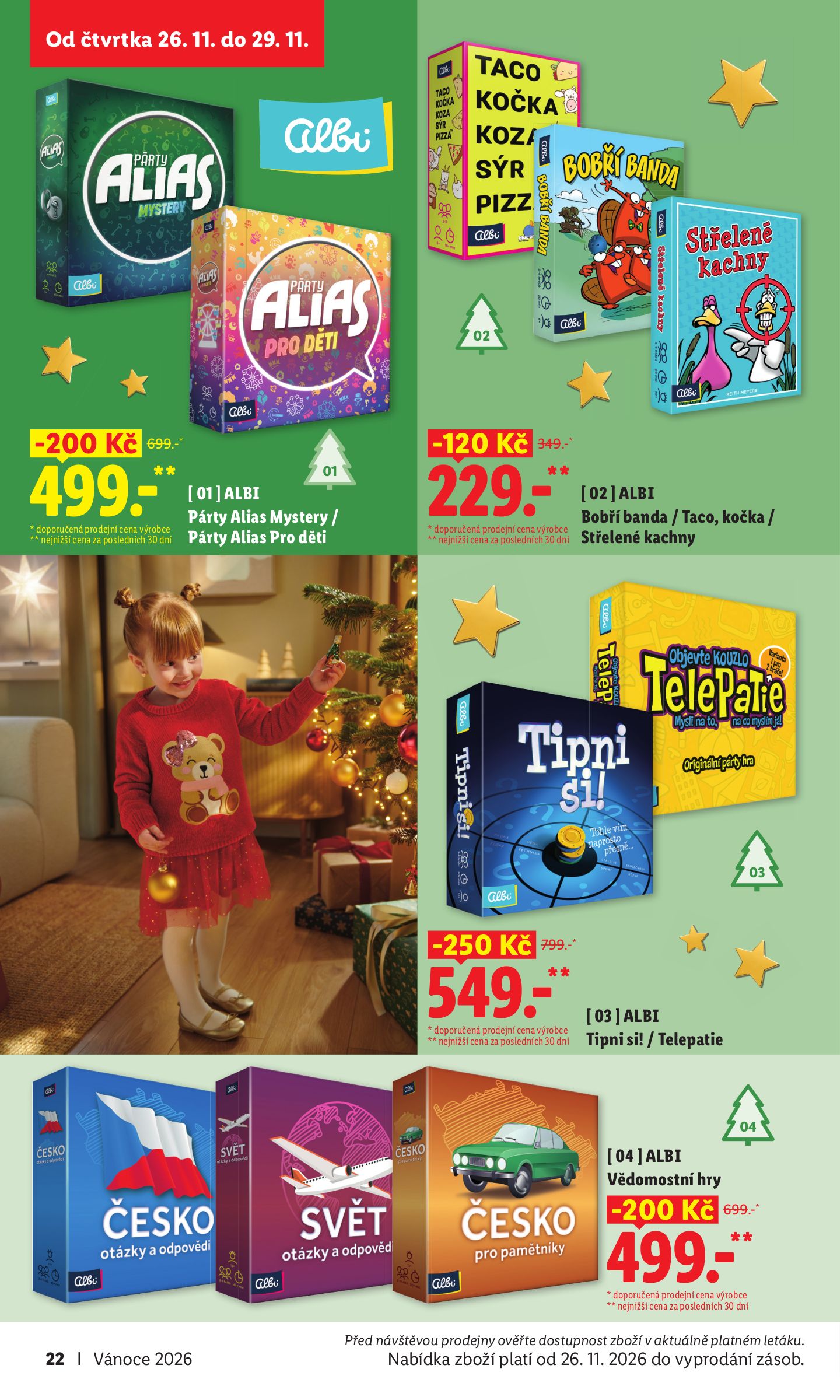 lidl - Lidl - Vánoční inspirace leták na příští týden od pondělí 19.10.2026 do neděle 20.12.2026 - page: 22