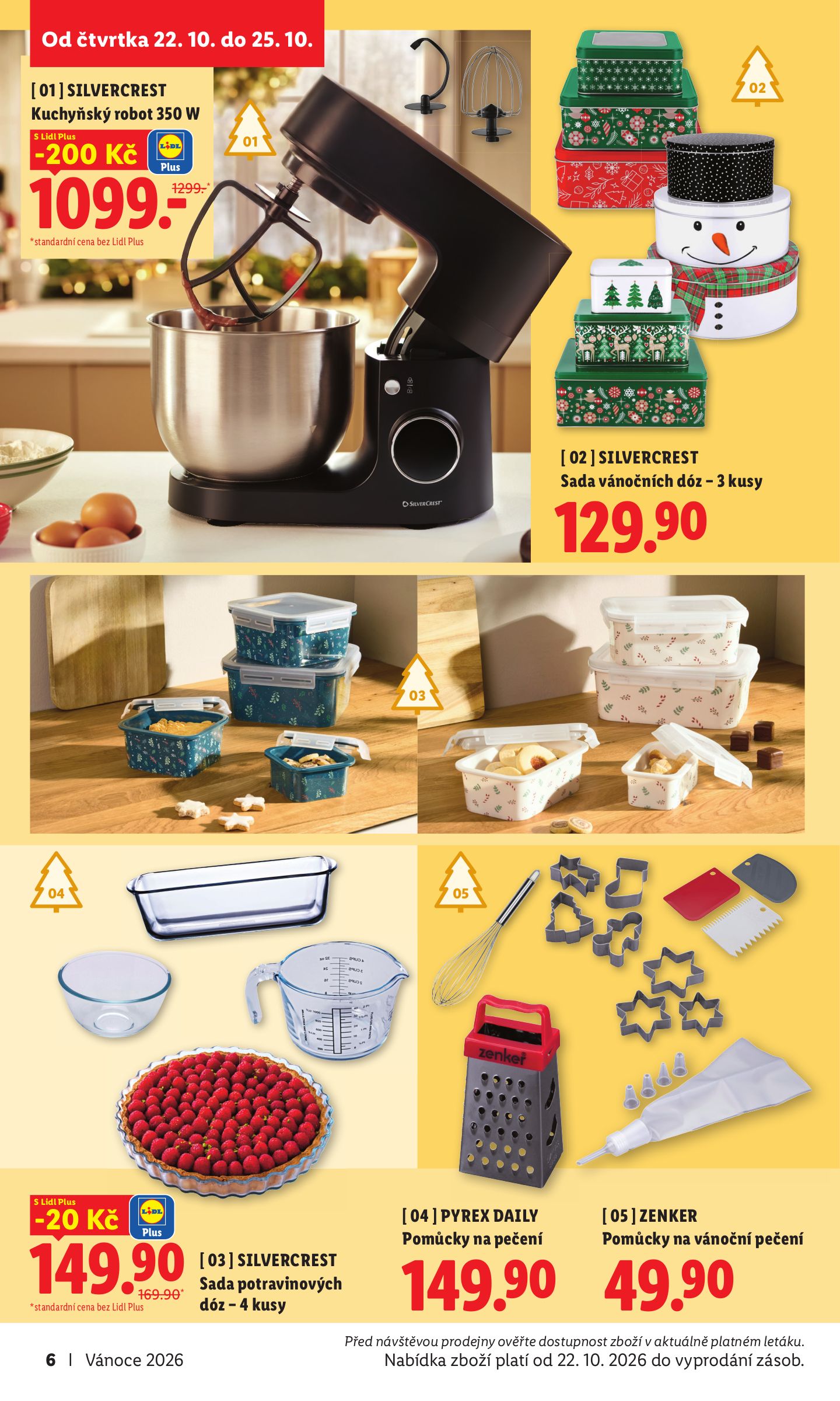 lidl - Lidl - Vánoční inspirace leták na příští týden od pondělí 19.10.2026 do neděle 20.12.2026 - page: 6