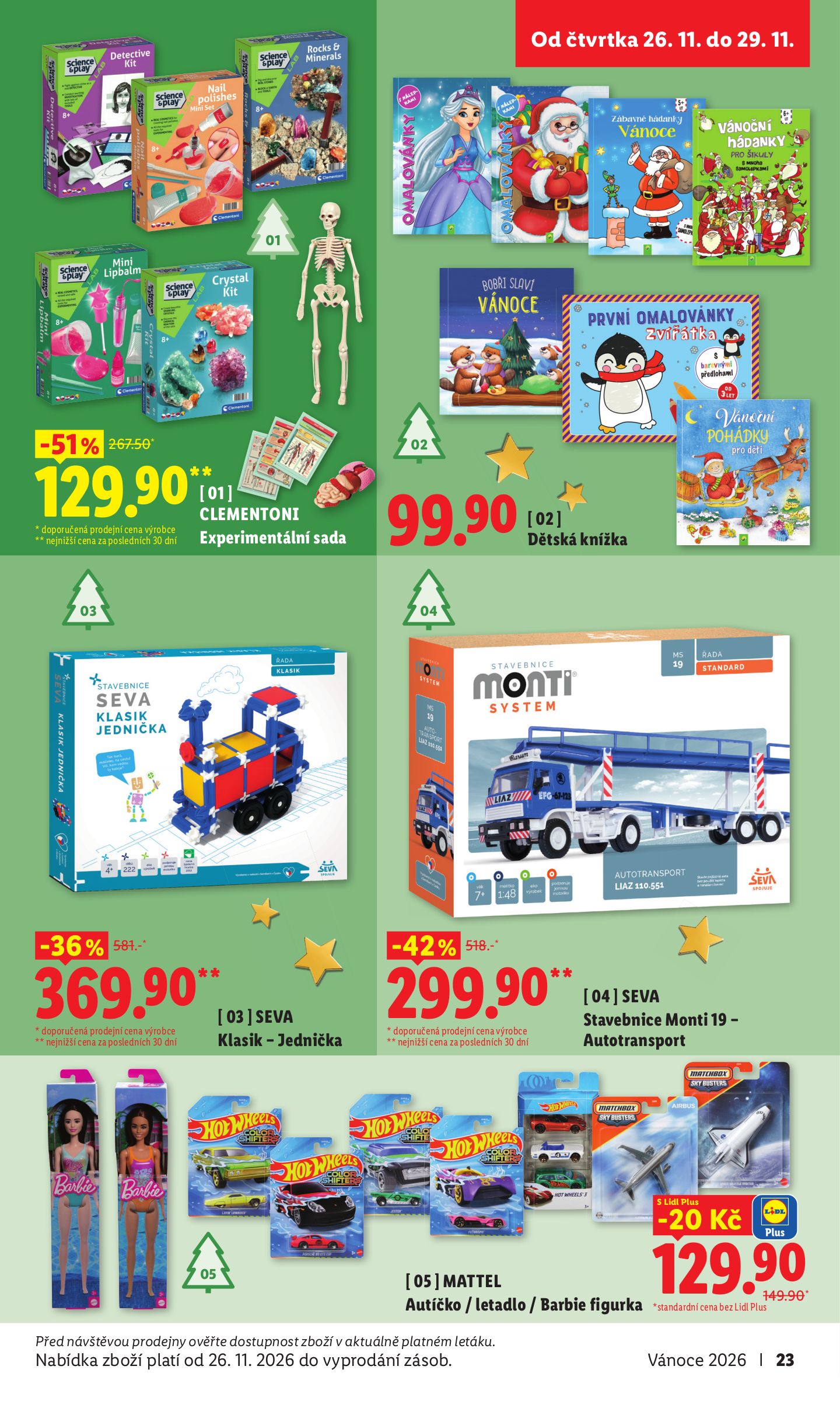 lidl - Lidl - Vánoční inspirace leták na příští týden od pondělí 19.10.2026 do neděle 20.12.2026 - page: 23