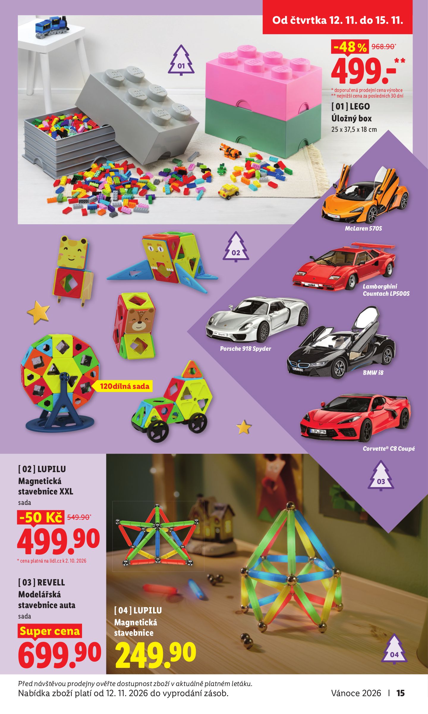 lidl - Lidl - Vánoční inspirace leták na příští týden od pondělí 19.10.2026 do neděle 20.12.2026 - page: 15