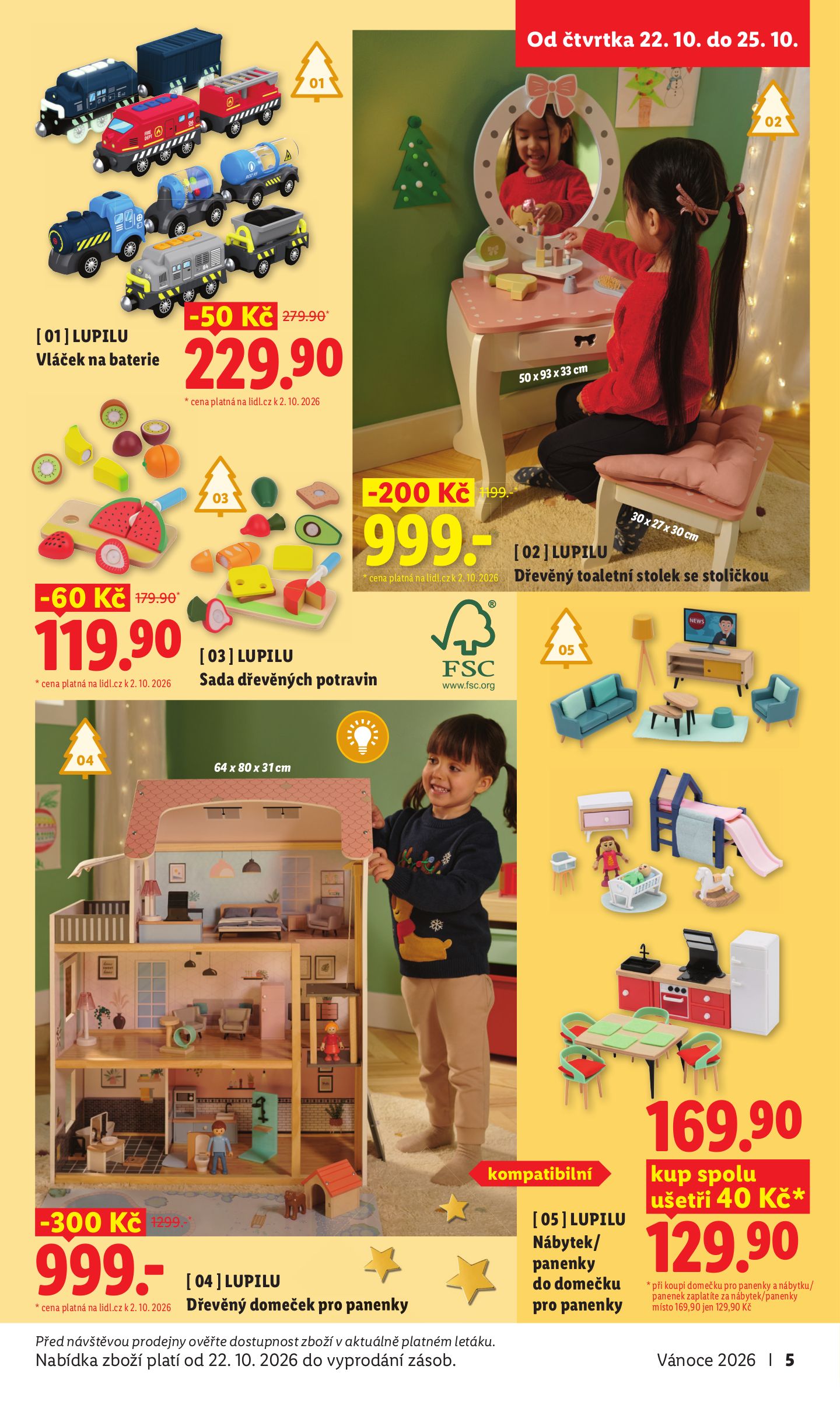 lidl - Lidl - Vánoční inspirace leták na příští týden od pondělí 19.10.2026 do neděle 20.12.2026 - page: 5