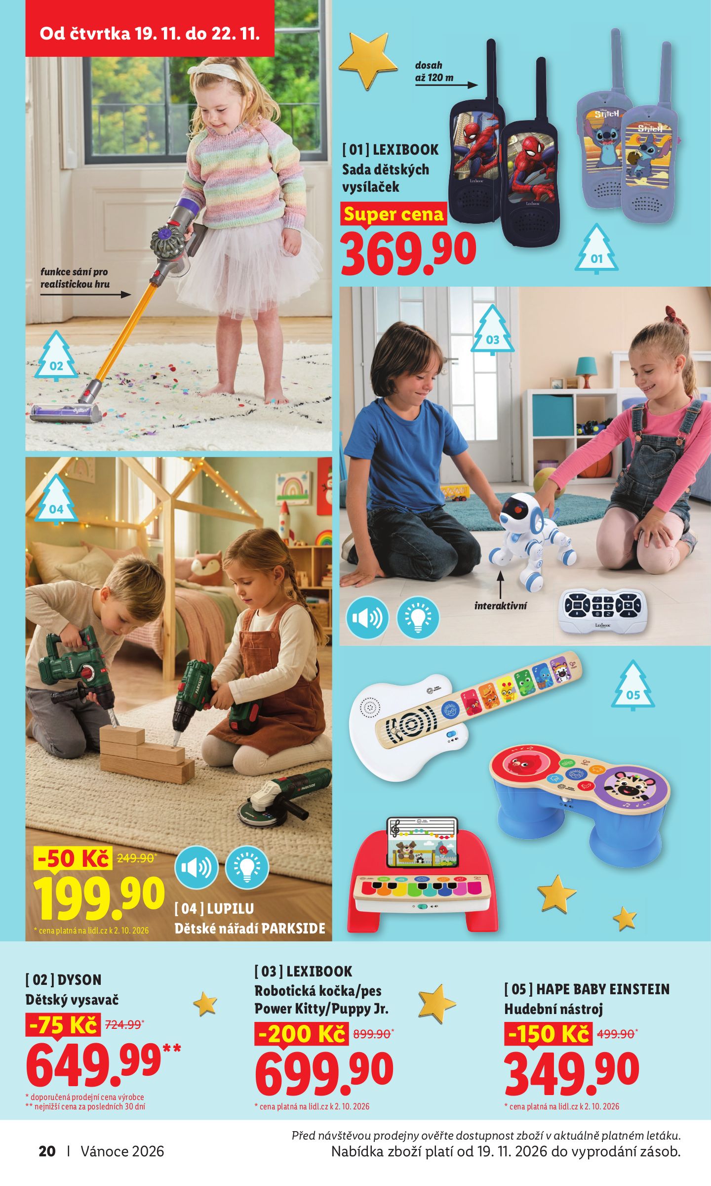 lidl - Lidl - Vánoční inspirace leták na příští týden od pondělí 19.10.2026 do neděle 20.12.2026 - page: 20