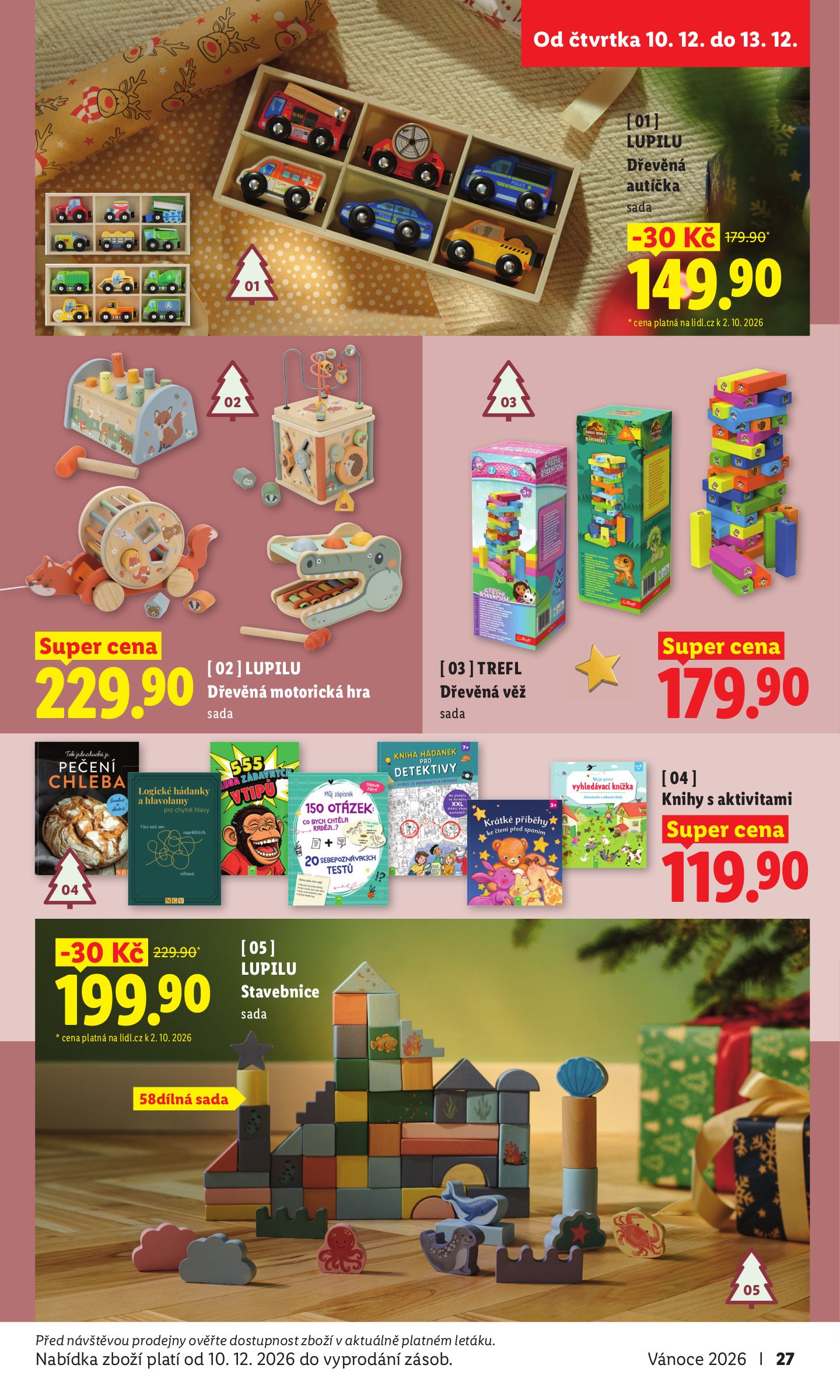 lidl - Lidl - Vánoční inspirace leták na příští týden od pondělí 19.10.2026 do neděle 20.12.2026 - page: 27