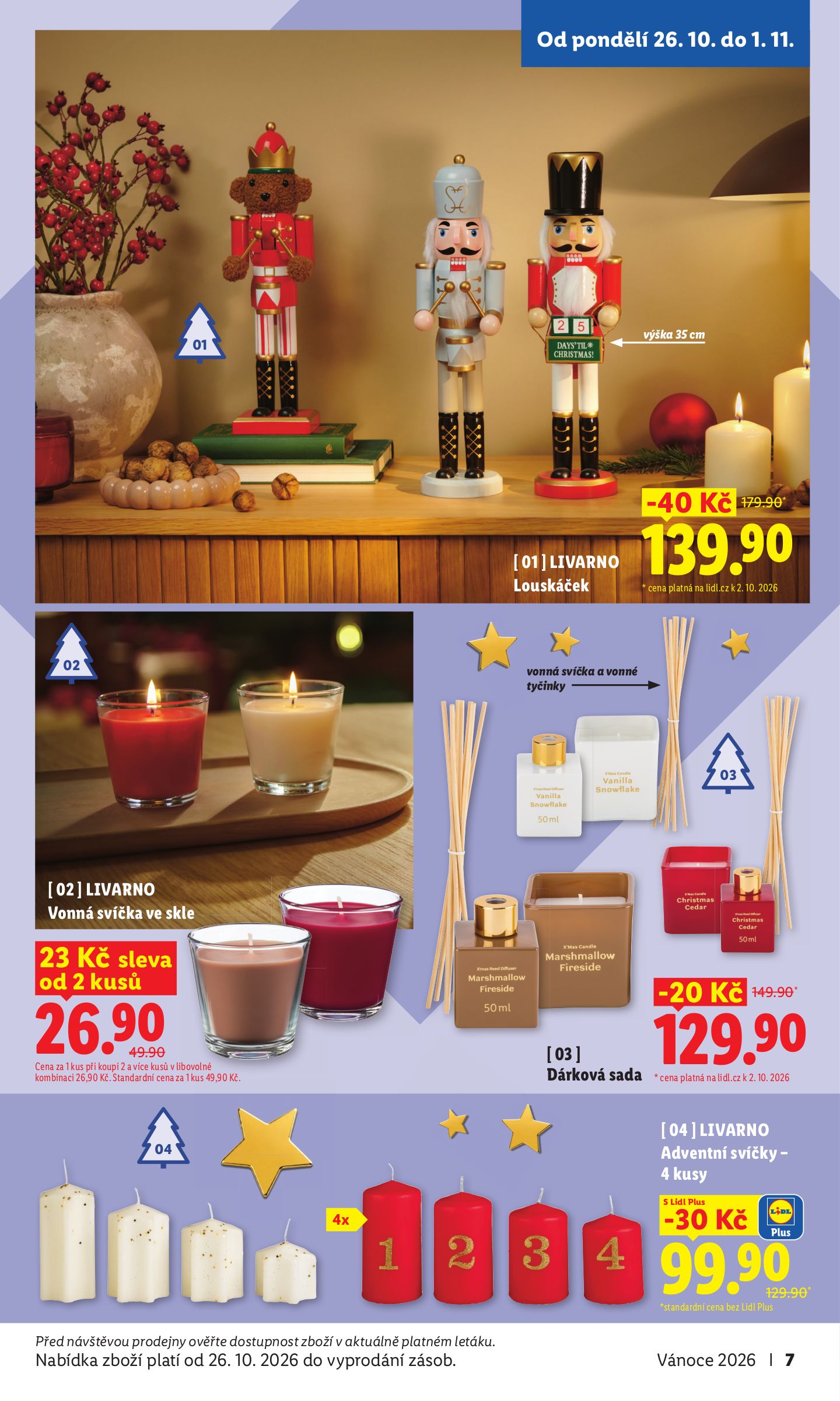 lidl - Lidl - Vánoční inspirace leták na příští týden od pondělí 19.10.2026 do neděle 20.12.2026 - page: 7