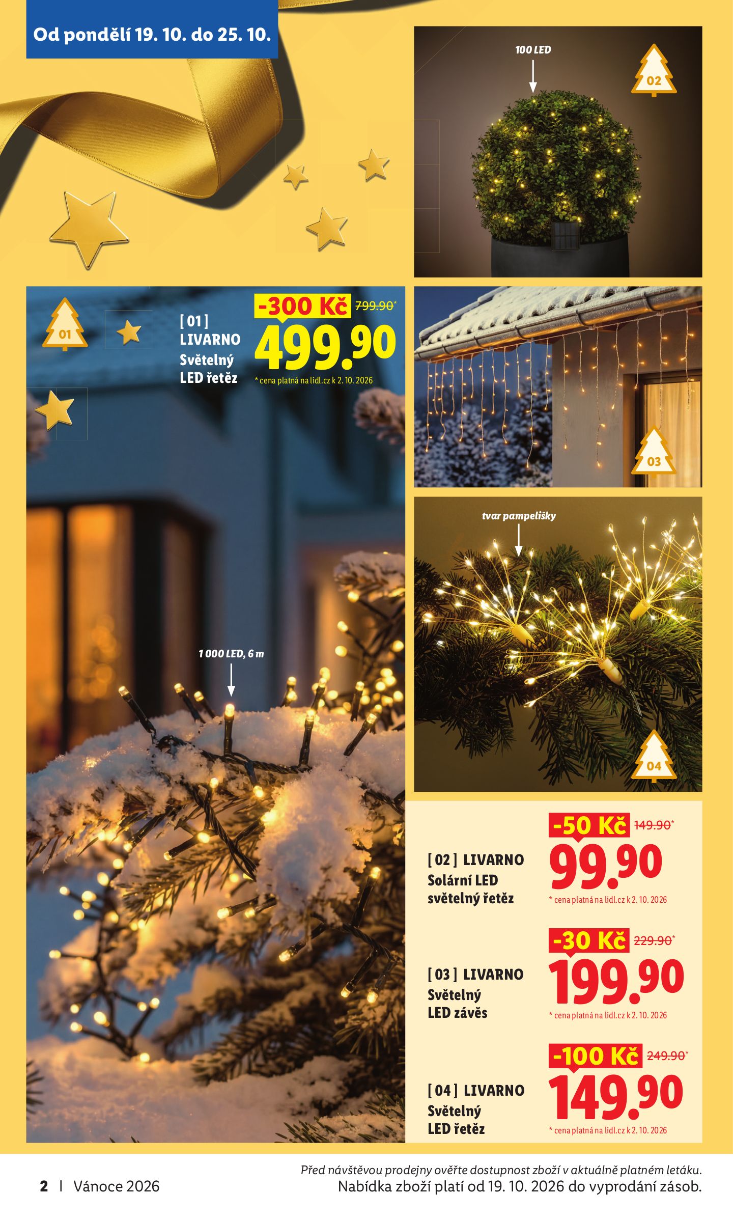 lidl - Lidl - Vánoční inspirace leták na příští týden od pondělí 19.10.2026 do neděle 20.12.2026 - page: 2