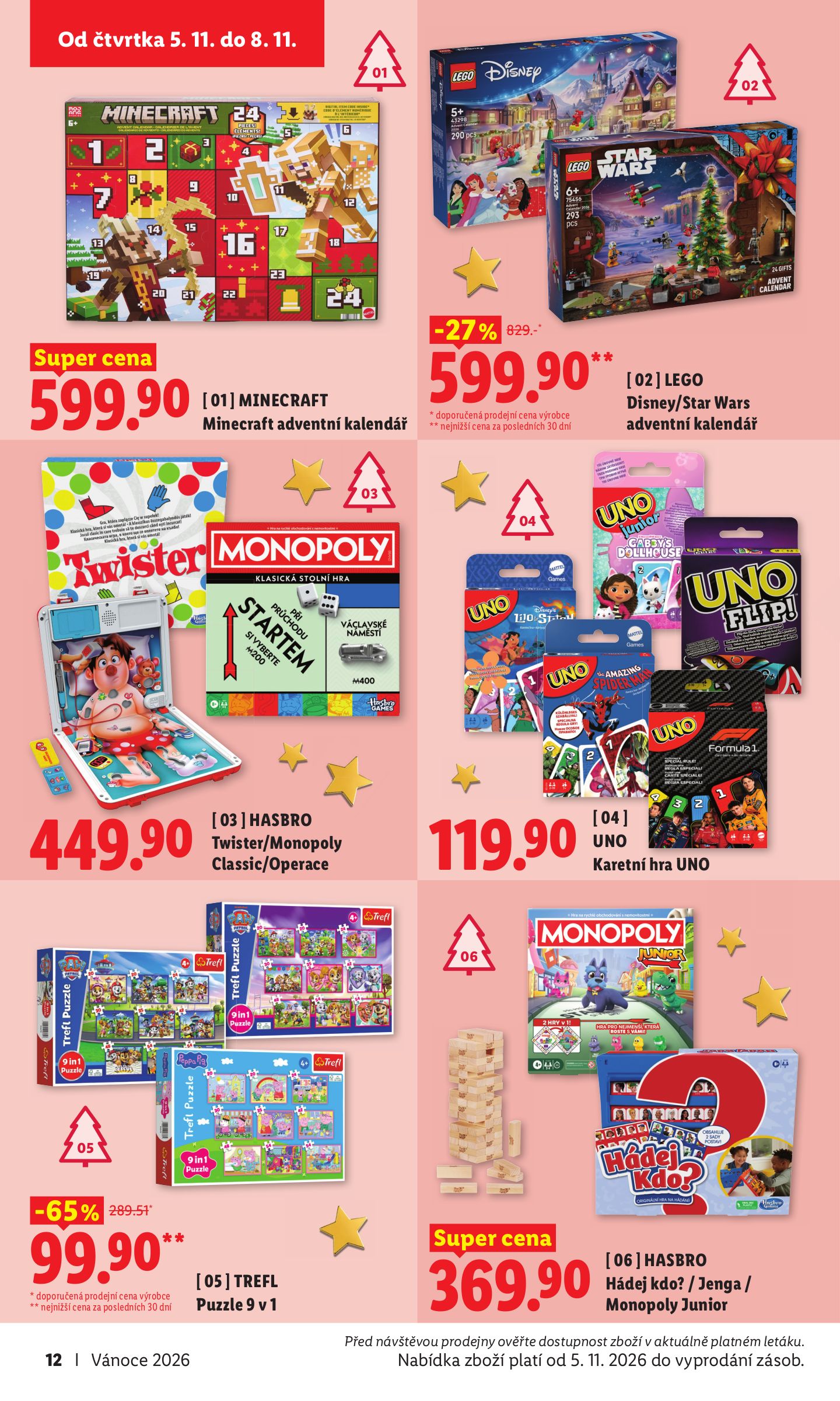 lidl - Lidl - Vánoční inspirace leták na příští týden od pondělí 19.10.2026 do neděle 20.12.2026 - page: 12