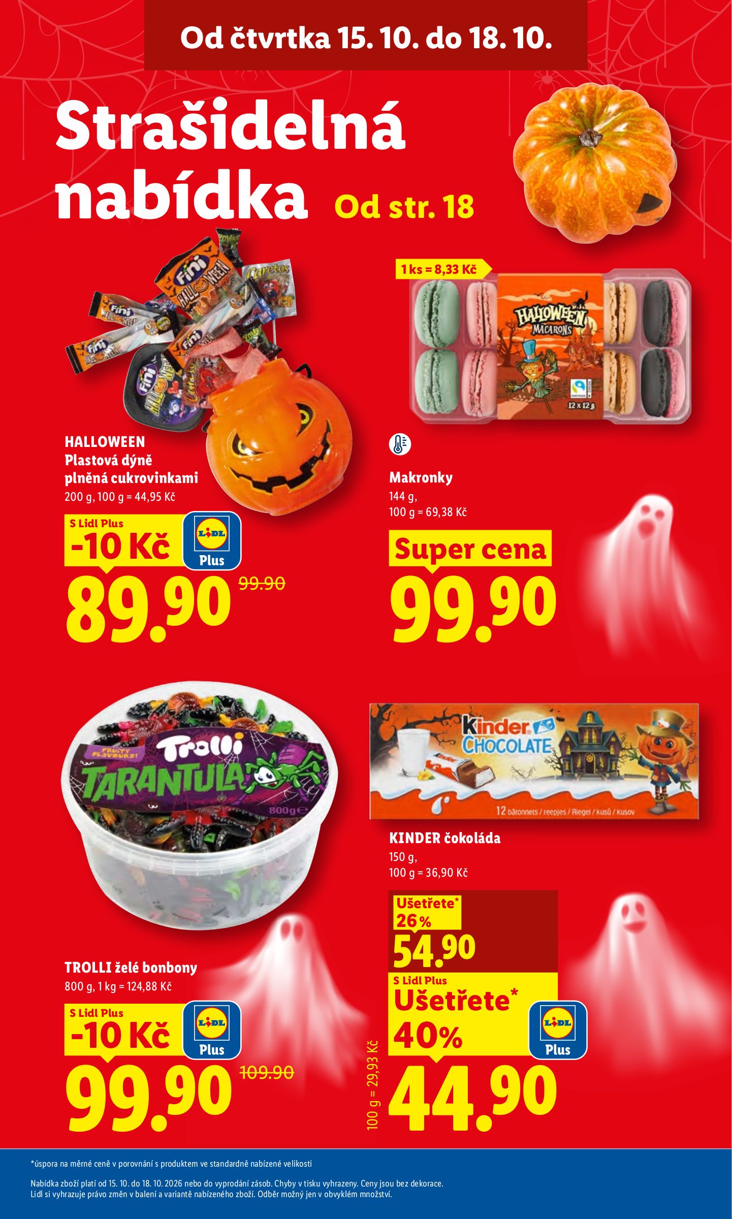 lidl - Aktuální Lidl leták platný od čtvrtka 15.10.2026 do neděle 18.10.2026 - page: 3