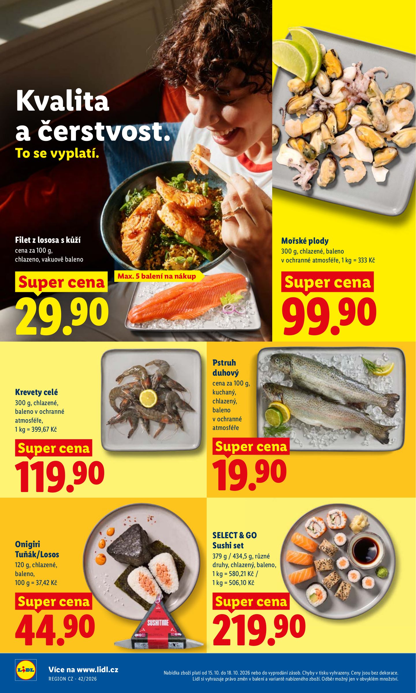 lidl - Aktuální Lidl leták platný od čtvrtka 15.10.2026 do neděle 18.10.2026 - page: 14