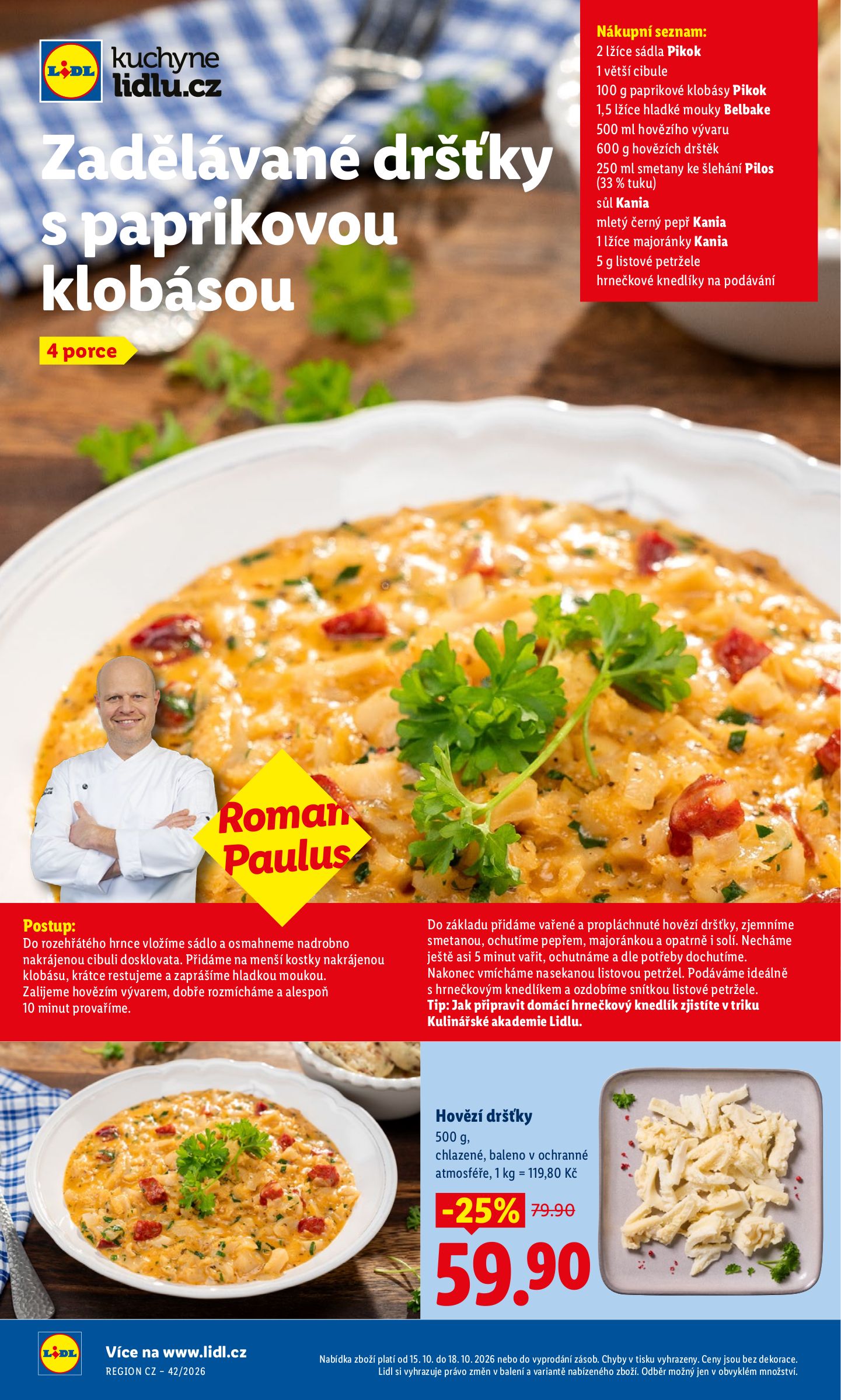 lidl - Aktuální Lidl leták platný od čtvrtka 15.10.2026 do neděle 18.10.2026 - page: 29