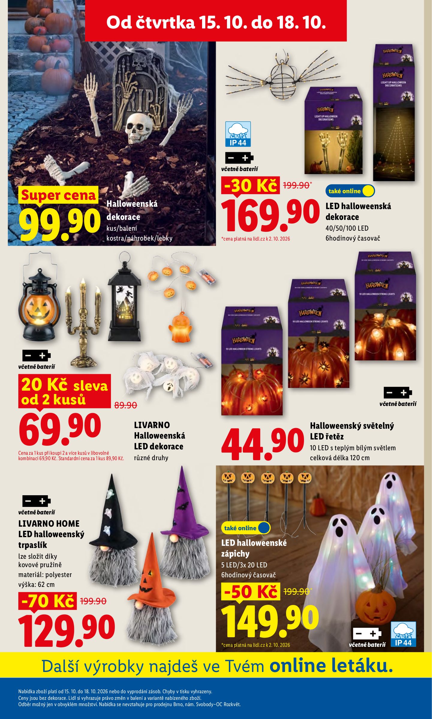 lidl - Aktuální Lidl leták platný od čtvrtka 15.10.2026 do neděle 18.10.2026 - page: 43