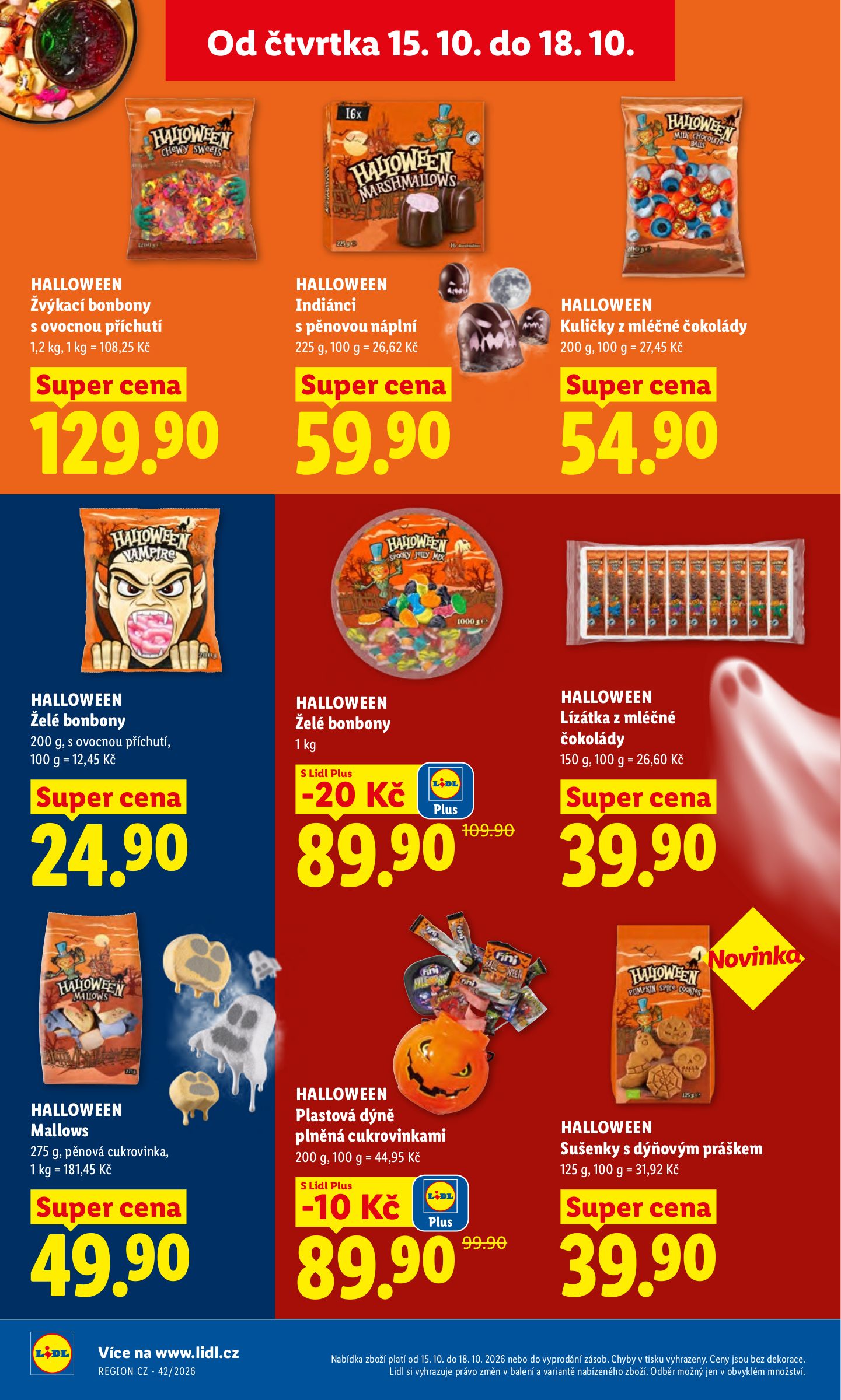 lidl - Aktuální Lidl leták platný od čtvrtka 15.10.2026 do neděle 18.10.2026 - page: 34
