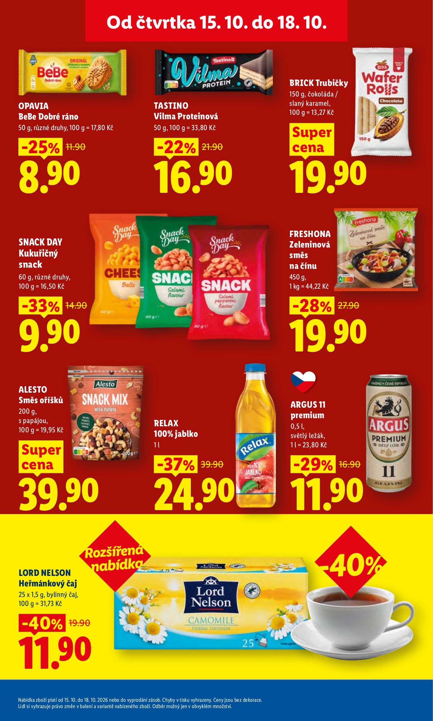 lidl - Aktuální Lidl leták platný od čtvrtka 15.10.2026 do neděle 18.10.2026 - page: 27