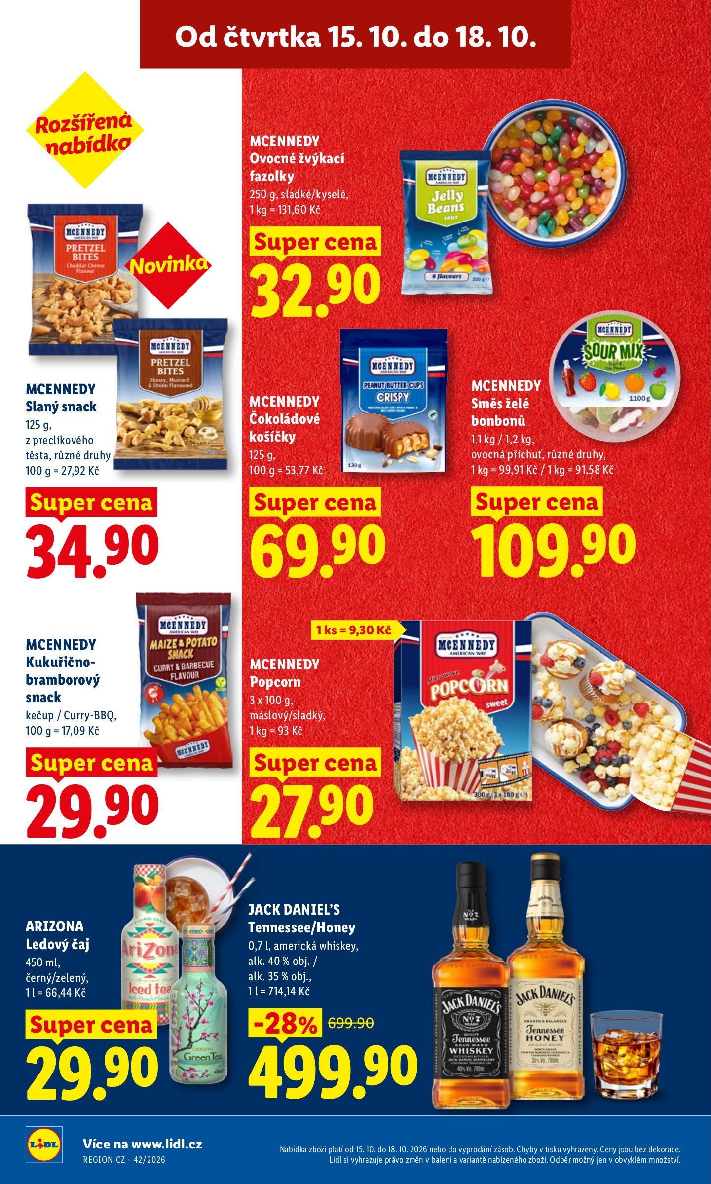 lidl - Aktuální Lidl leták platný od čtvrtka 15.10.2026 do neděle 18.10.2026 - page: 22