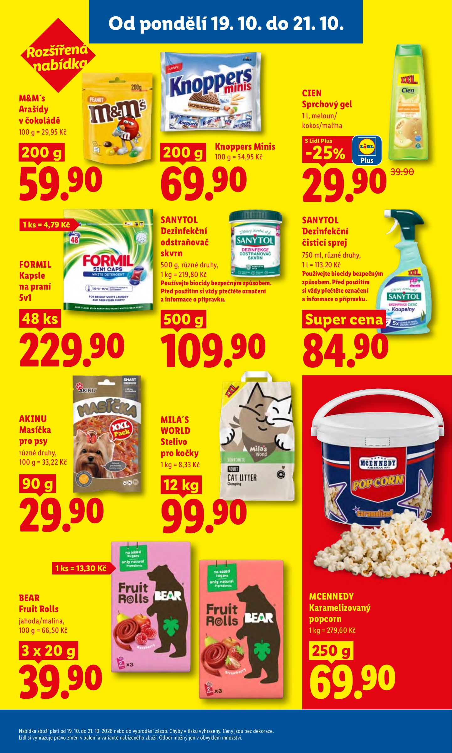 lidl - Lidl leták na příští týden od pondělí 19.10.2026 do středy 21.10.2026 - page: 23