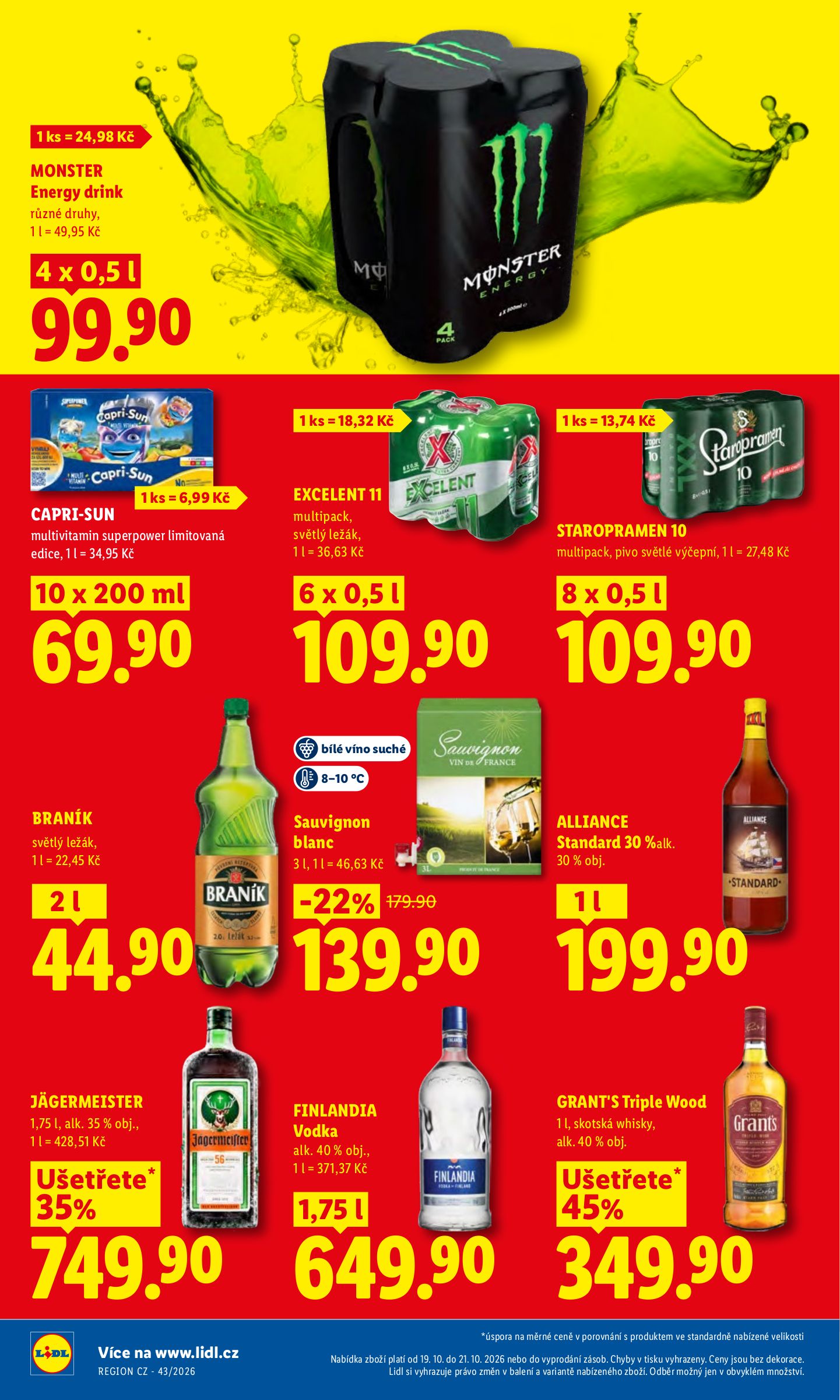 lidl - Lidl leták na příští týden od pondělí 19.10.2026 do středy 21.10.2026 - page: 26