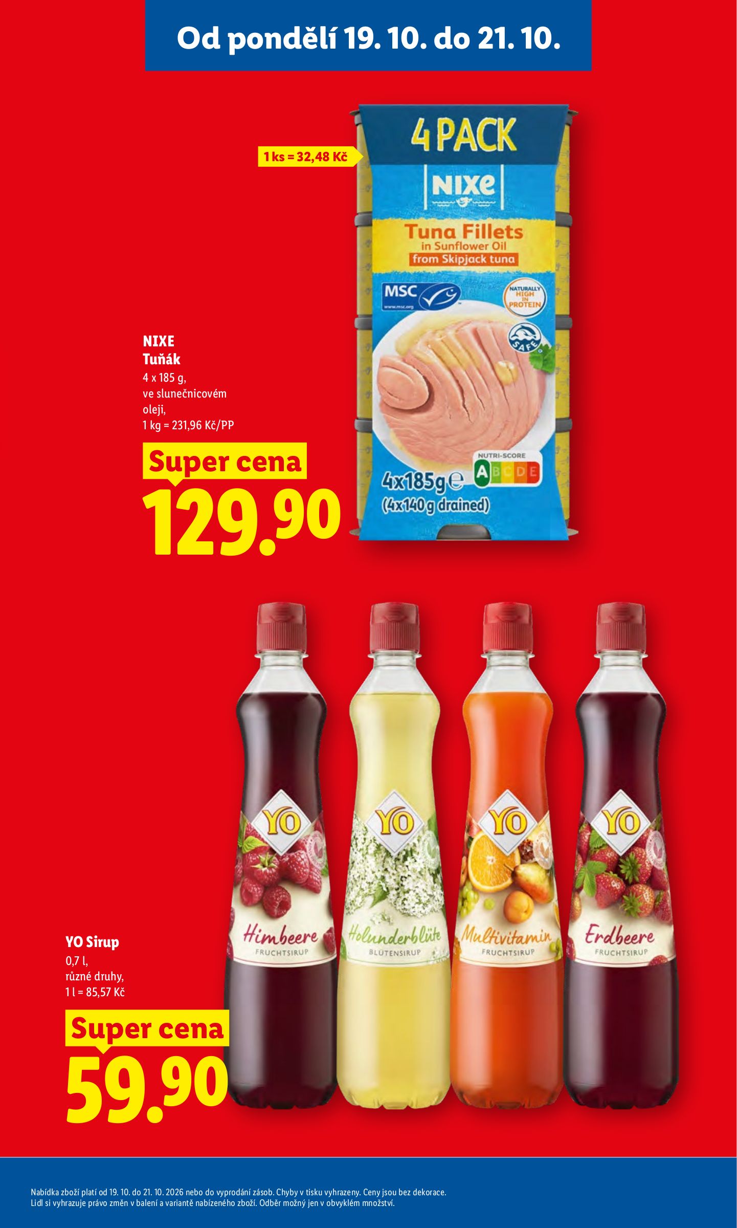lidl - Lidl leták na příští týden od pondělí 19.10.2026 do středy 21.10.2026 - page: 5