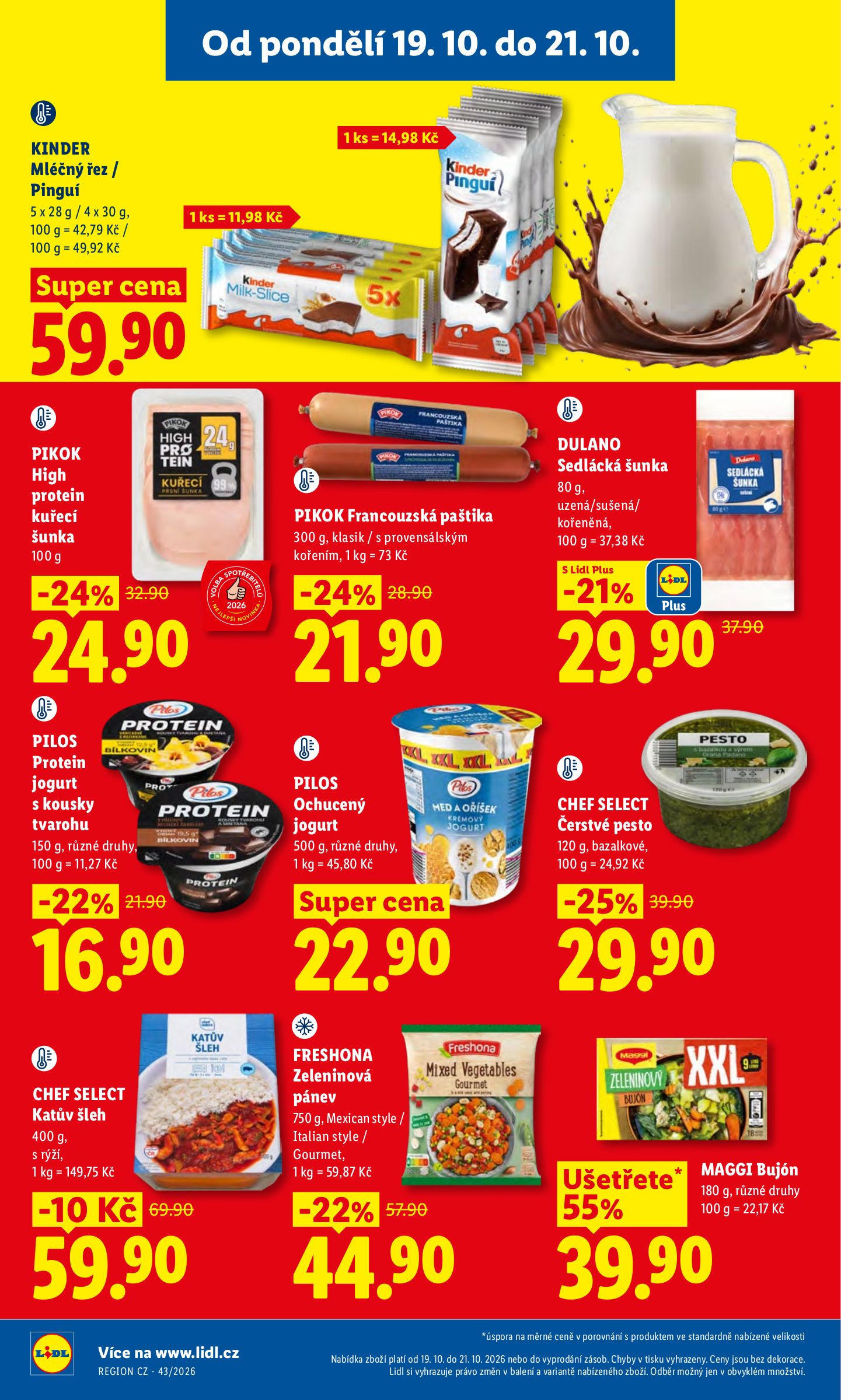 lidl - Lidl leták na příští týden od pondělí 19.10.2026 do středy 21.10.2026 - page: 28