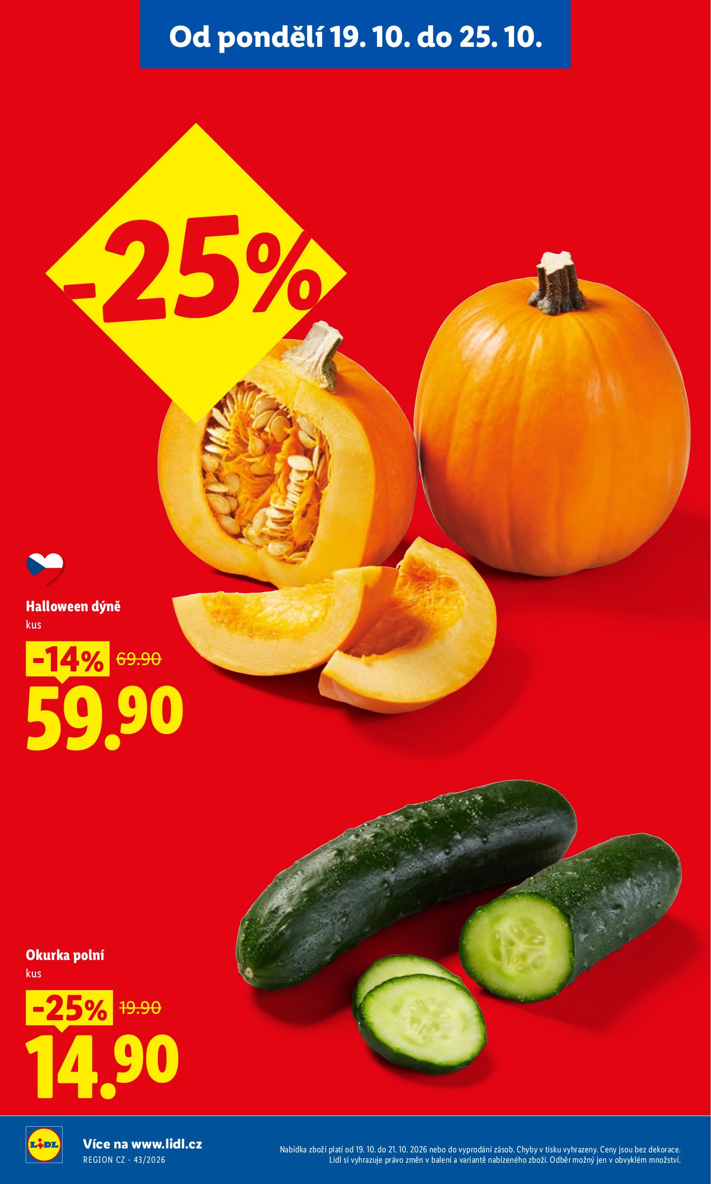 lidl - Lidl leták na příští týden od pondělí 19.10.2026 do středy 21.10.2026 - page: 12