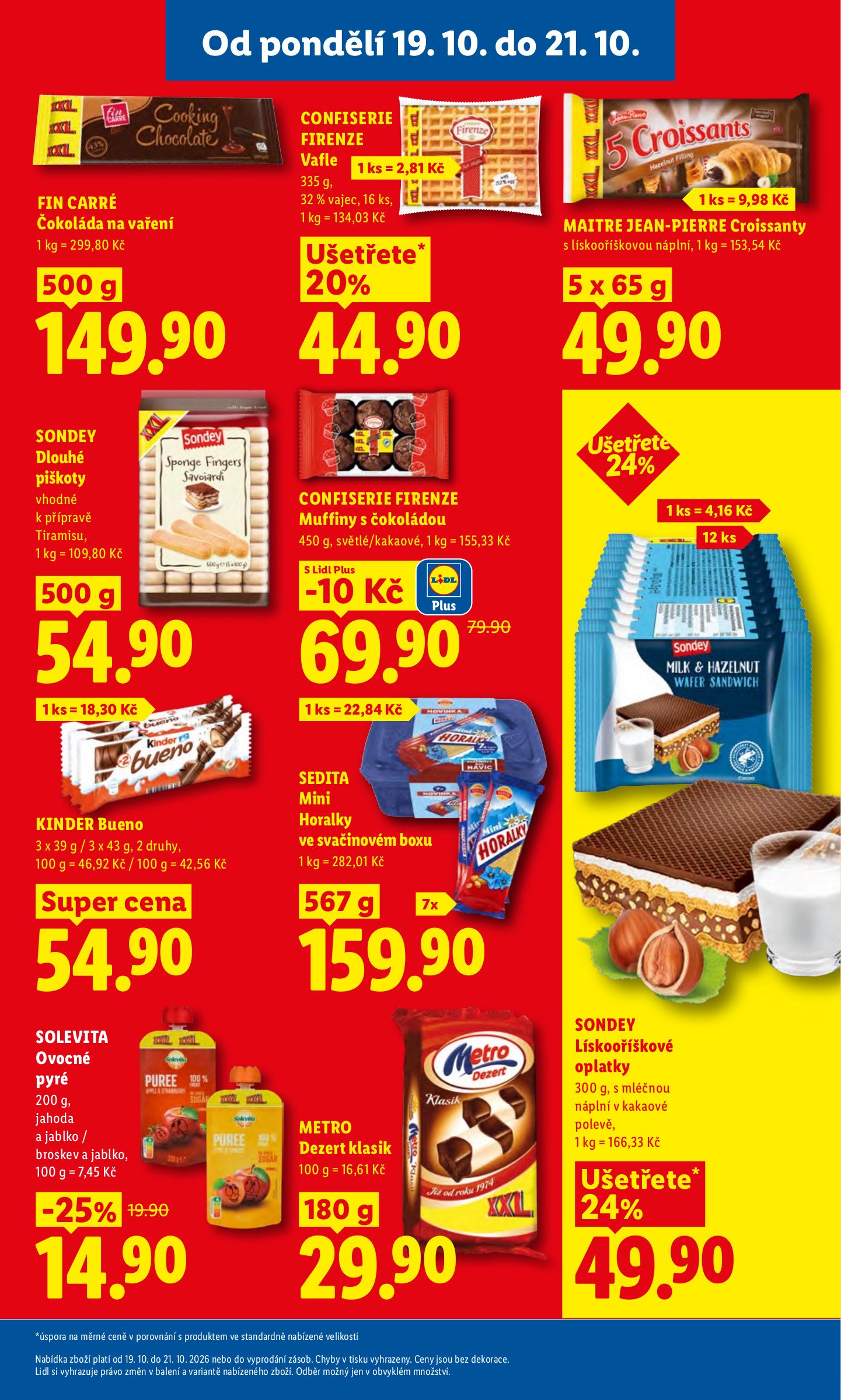 lidl - Lidl leták na příští týden od pondělí 19.10.2026 do středy 21.10.2026 - page: 25